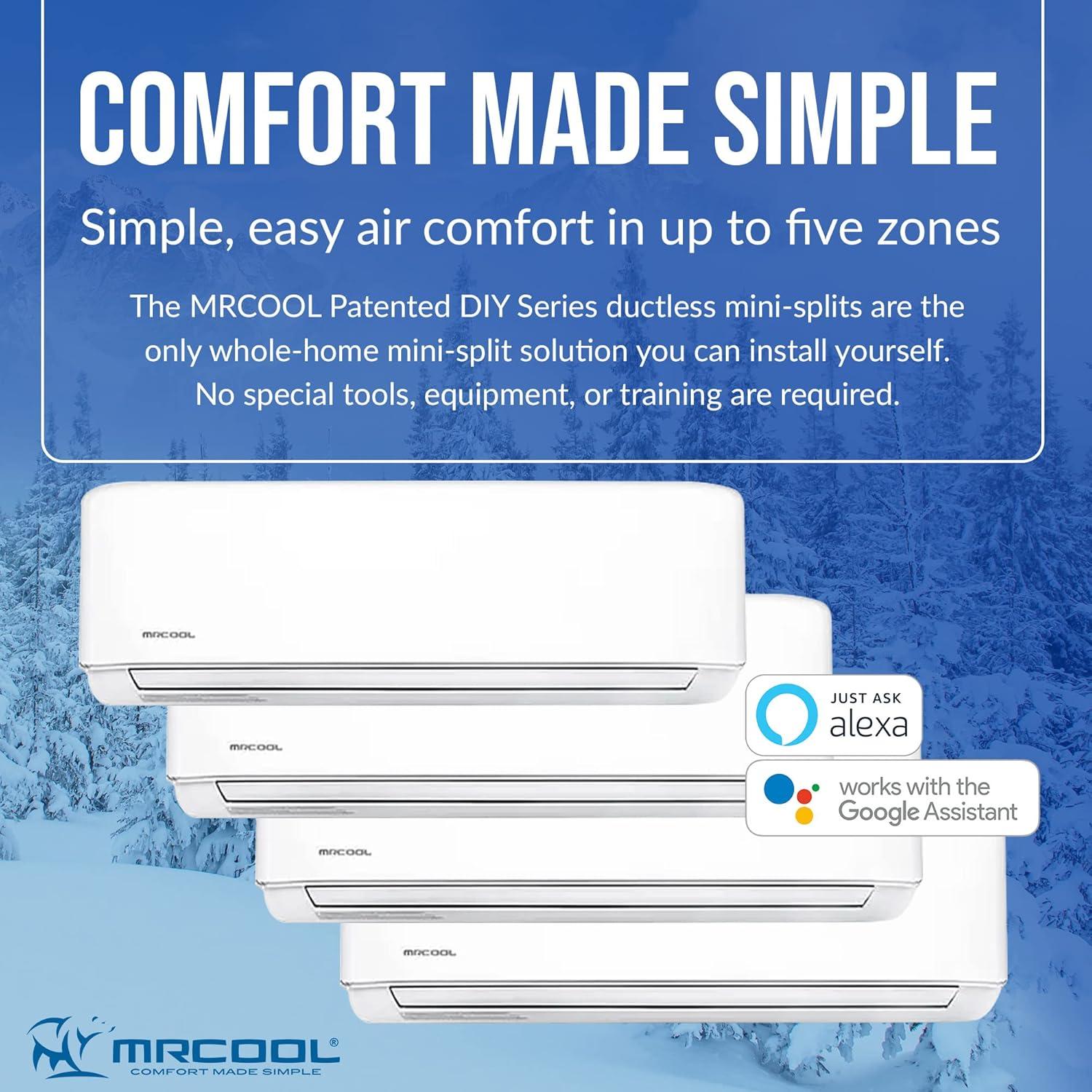 MRCOOL 36000 BTU Ductless Mini-Split Air Conditioner, Gold