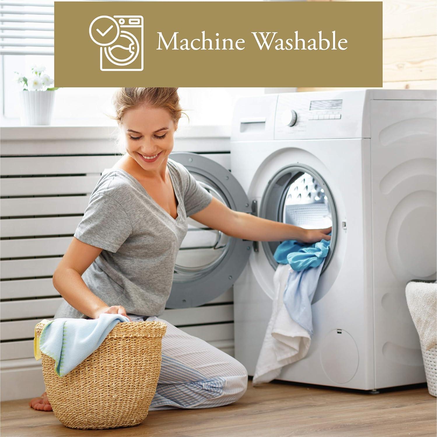 Microfiber Plain Bed Skirts Easy Fit Full Size Bed Skirt by Lux Decor Collection- Black