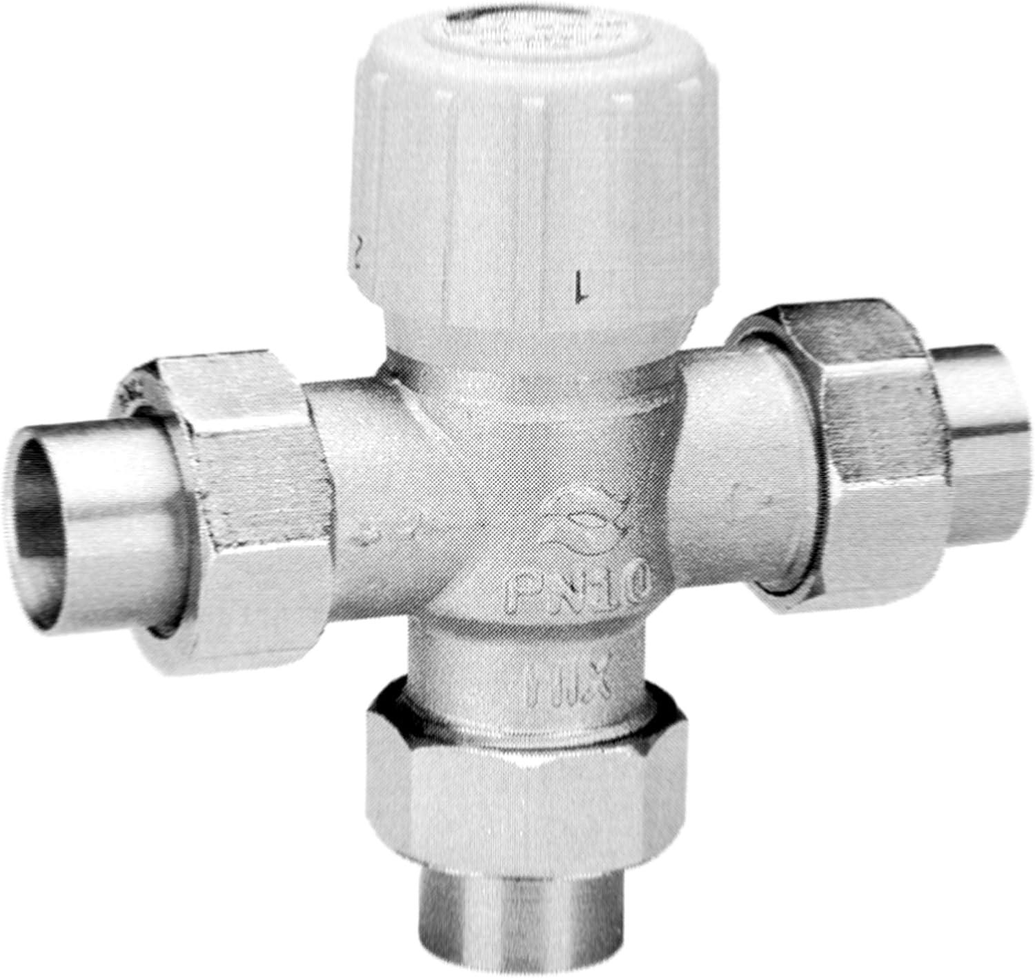 Honeywell Braukmann Sparco AM101-US-1 Sparco Thermostatic Mixing Valve, 3/4' Union-Sweat 100-145F