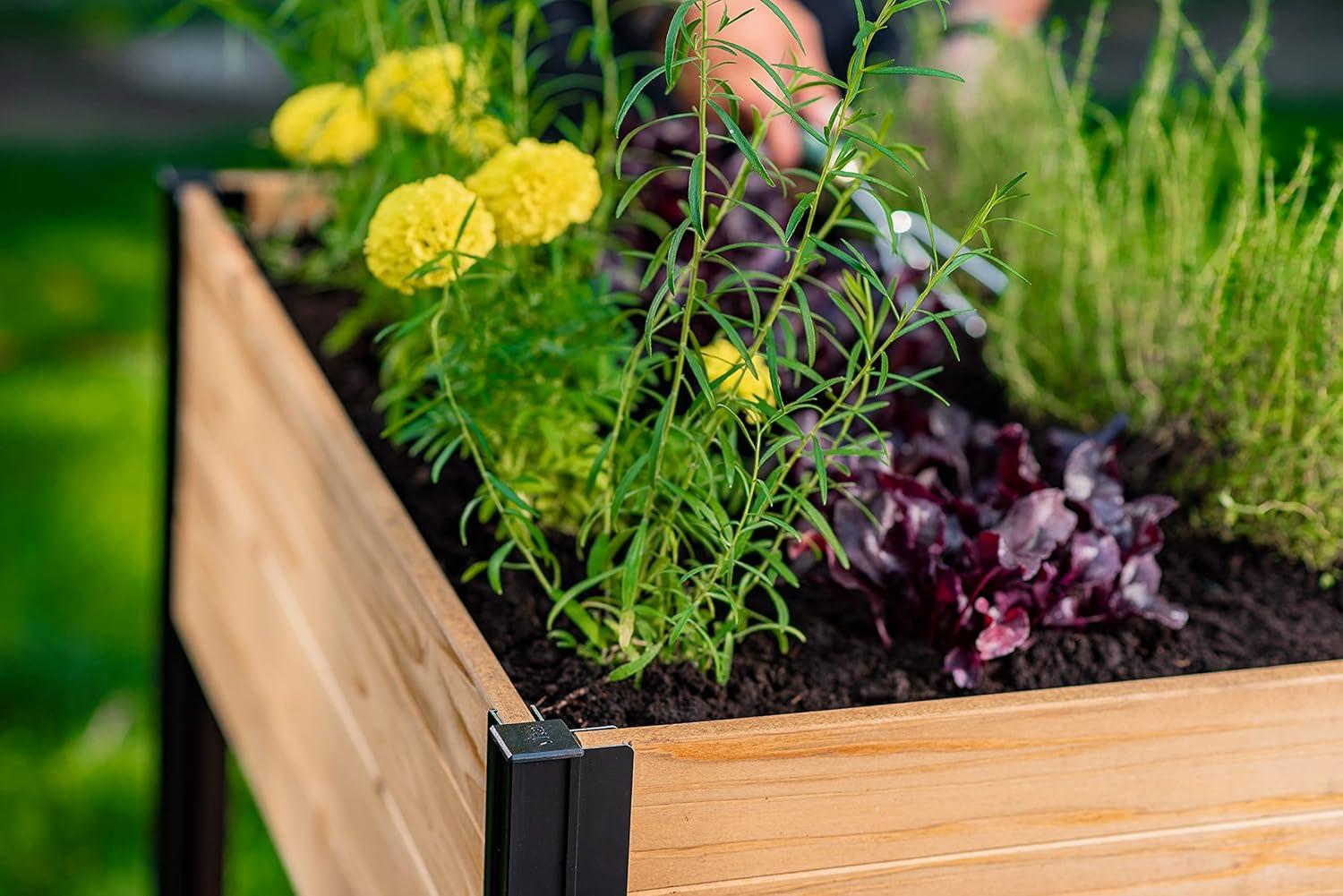 Mezza Cedar Raised Planter