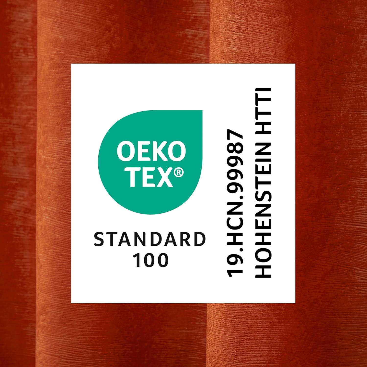 Set of 2 96"x52" Oxford Textured Sateen Thermal Room Darkening Grommet Top Window Curtain Panel Mecca Orange - Exclusive Home