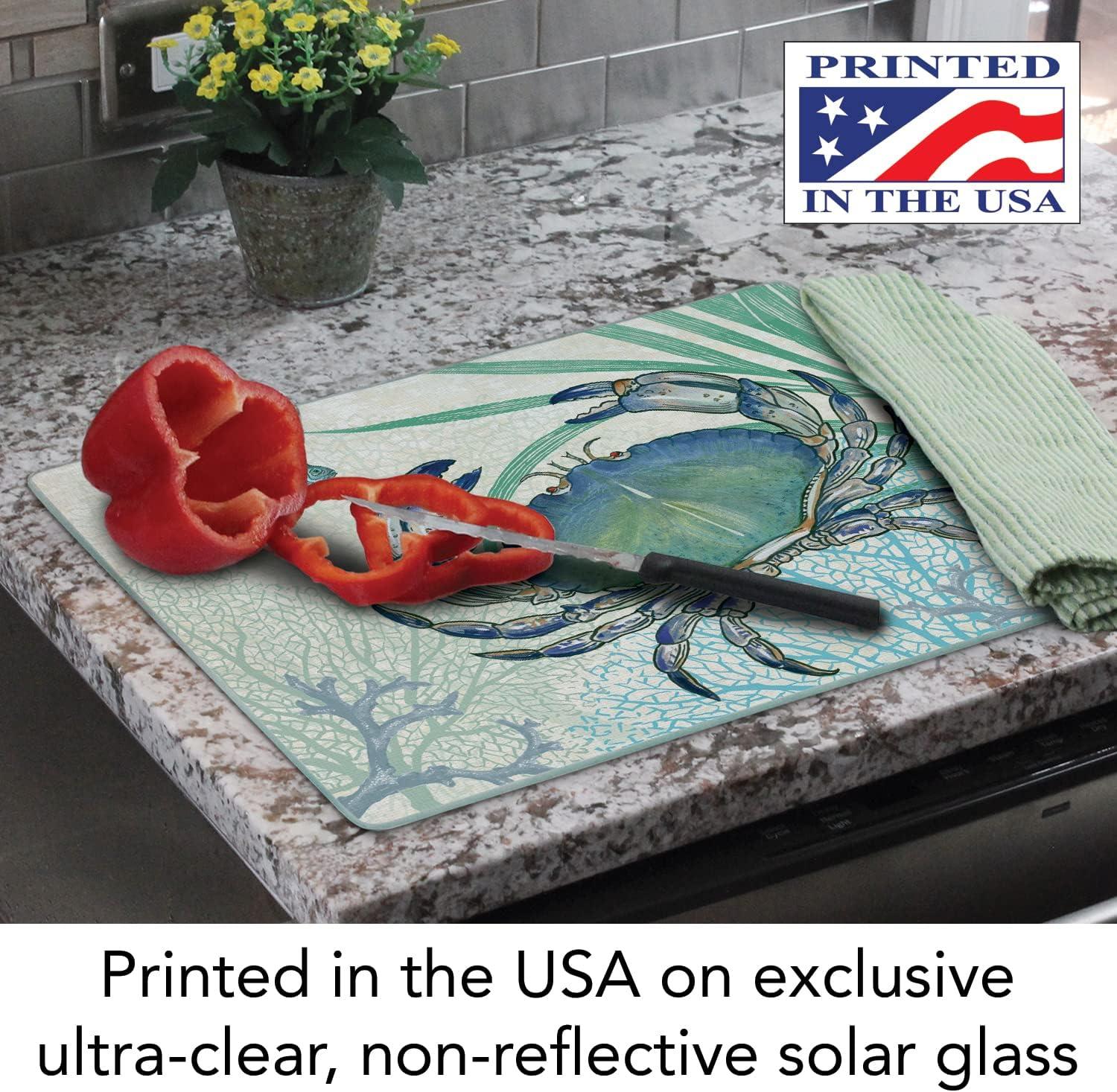 CounterArt Glass Oceana Cutting Board