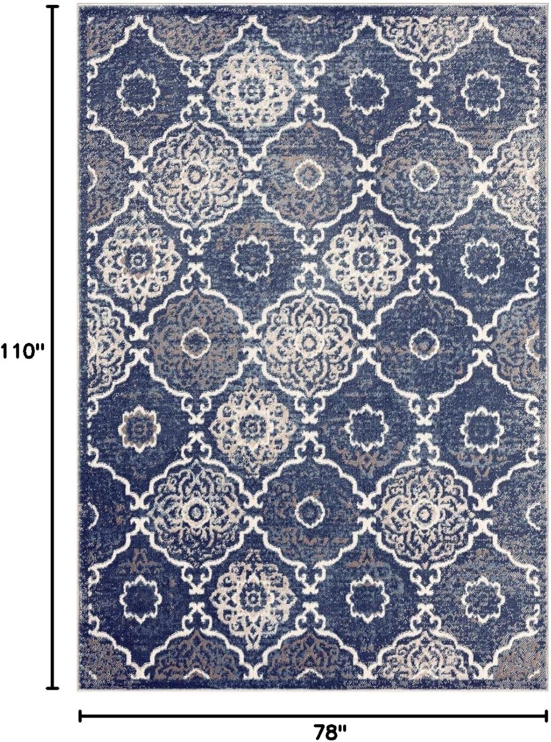 Home Dynamix Boho Andorra Transitional Damask Area Rug