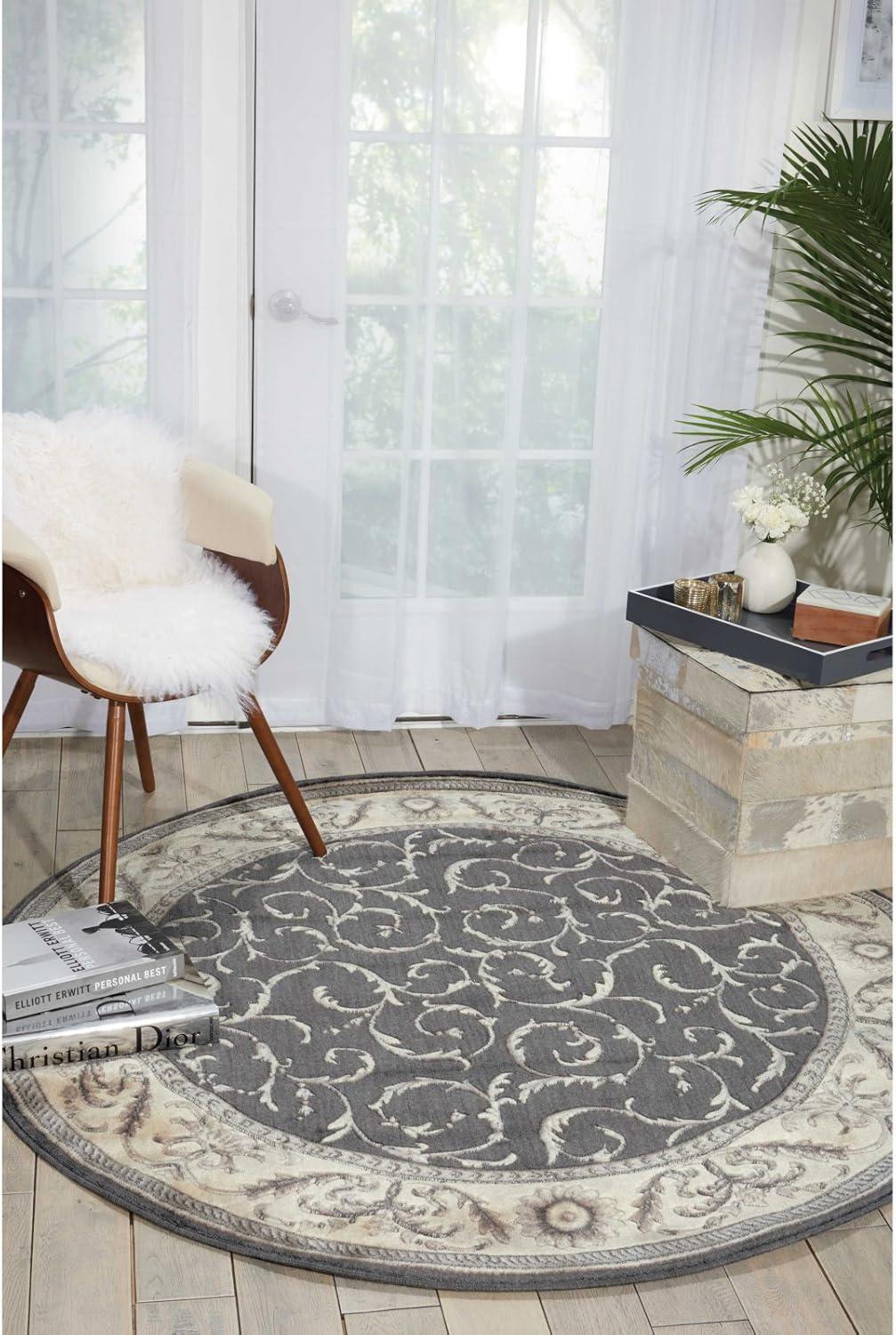 Nourison Somerset Charcoal Area Rug