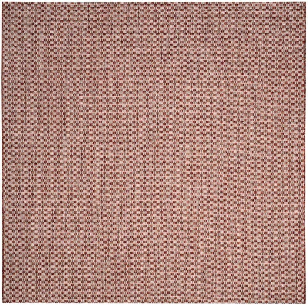 Courtyard CY8653 Power Loomed Indoor and Outdoor Area Rug - Black/Light Grey - 9'x12' - Safavieh