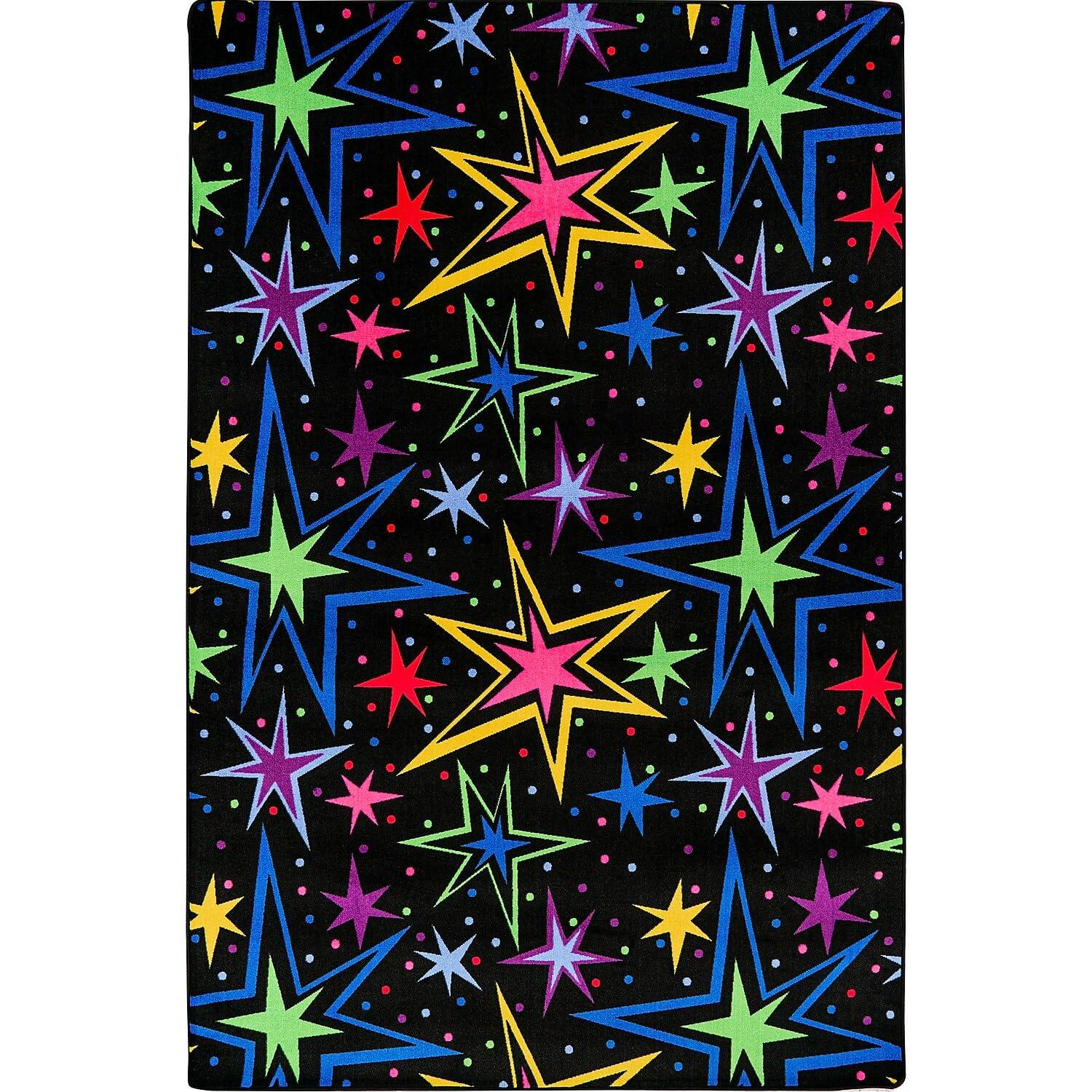 Joy Carpets Kapow Fluorescent Area Rug