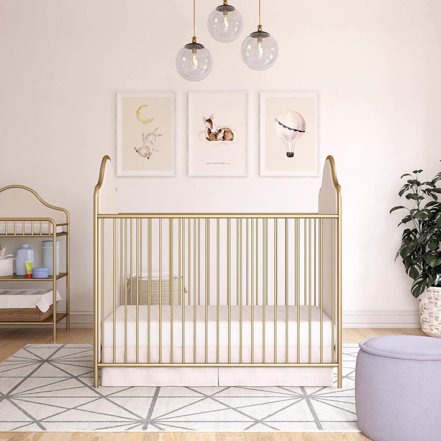 Piper 2-in-1 Convertible Upholstered Crib