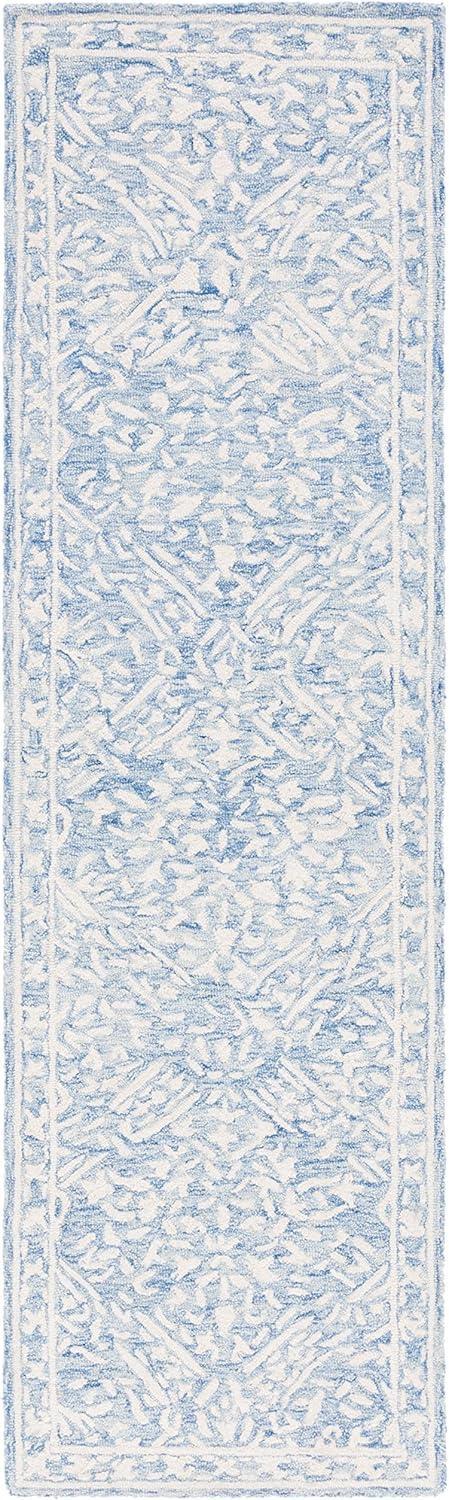 Micro-Loop MLP510 Hand Tufted Accent Rug - Blue/Ivory - 2'x3' - Safavieh.