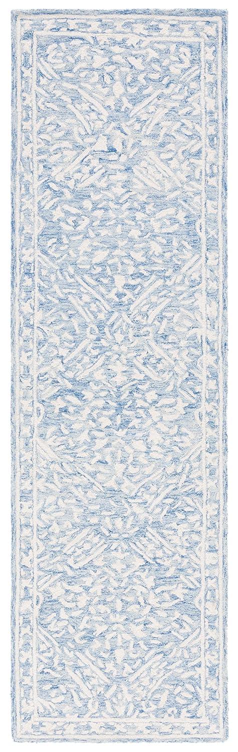 Micro-Loop MLP510 Hand Tufted Area Rug - Blue/Ivory - 3'x5' - Safavieh.