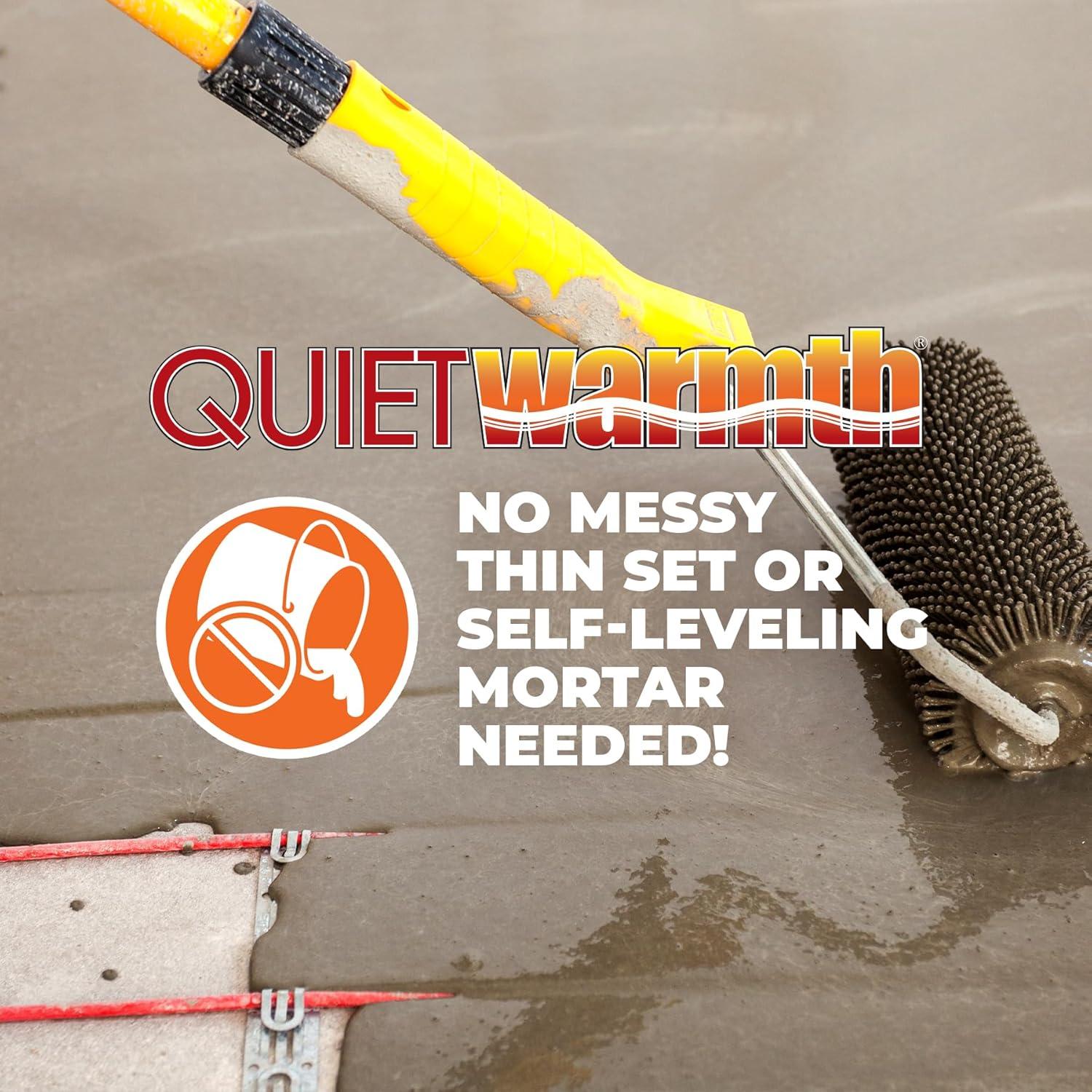 QuietWarmth 1.5 ft. x 5 ft. x 0.016 in. 120-Volt Radiant Heat Film for Floating Floors (Covers 7.5 sq. ft.)