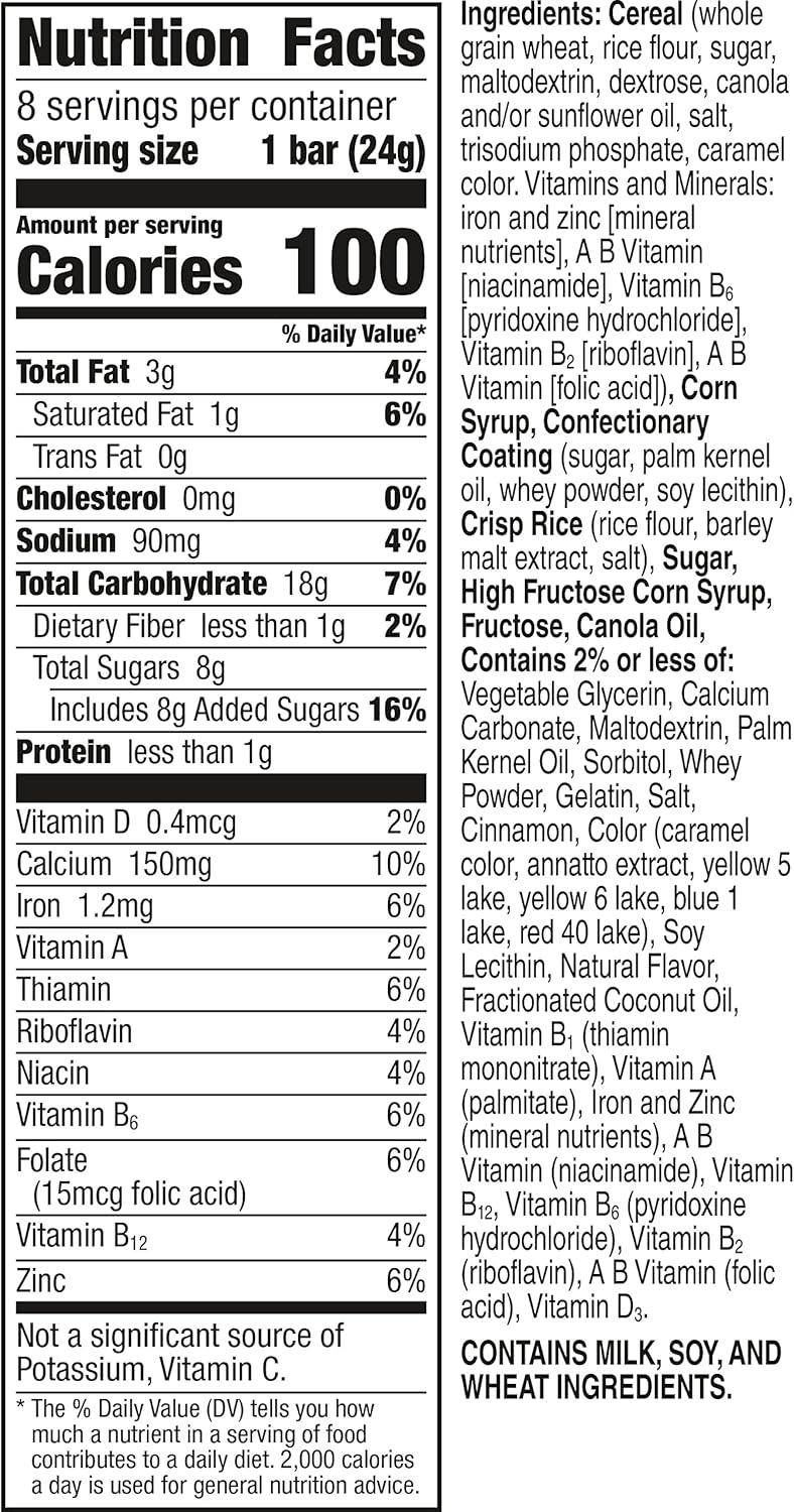 Cinnamon Toast Crunch Breakfast Cereal Bars - 8ct