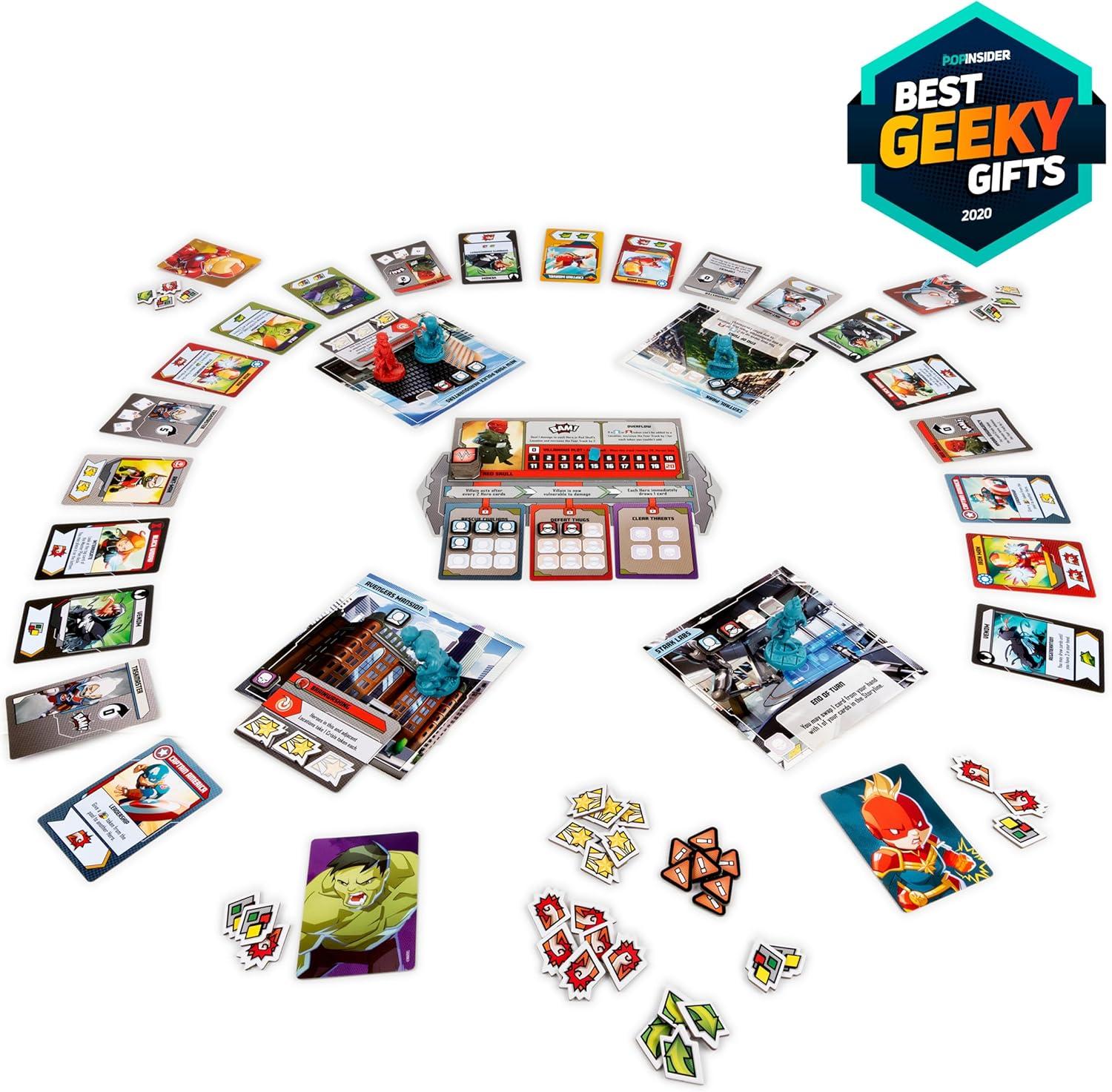 Marvel United, Board Game Bundle Spiderman Dr. Strange, Ages 8 and up