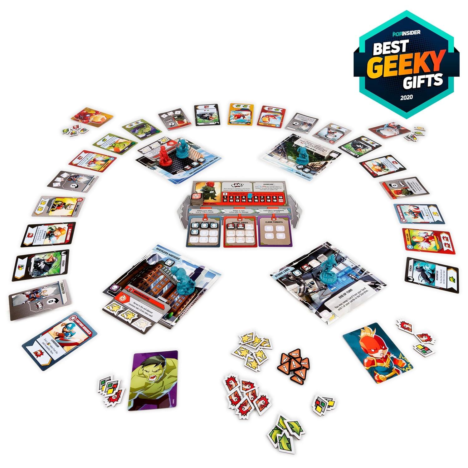Marvel United, Board Game Bundle Spiderman Dr. Strange, Ages 8 and up