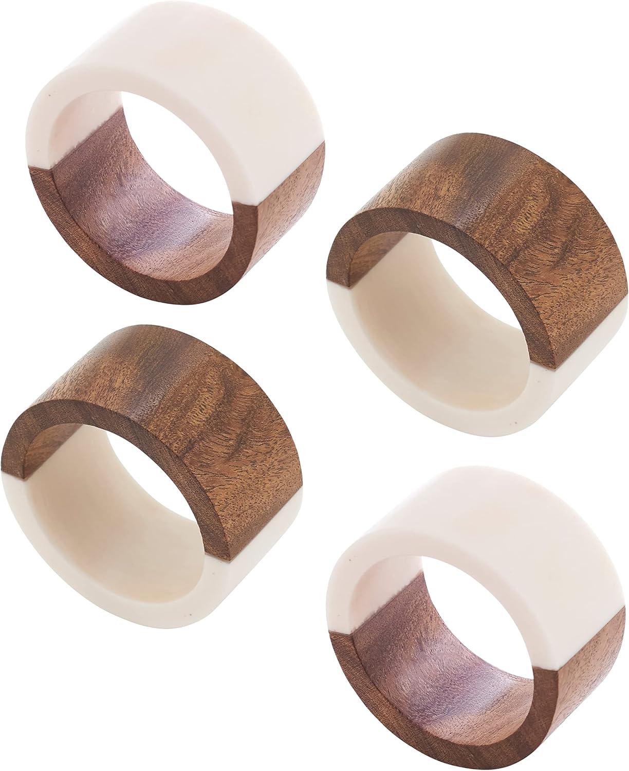 Branwen Resin Napkin Ring (Set of 4)