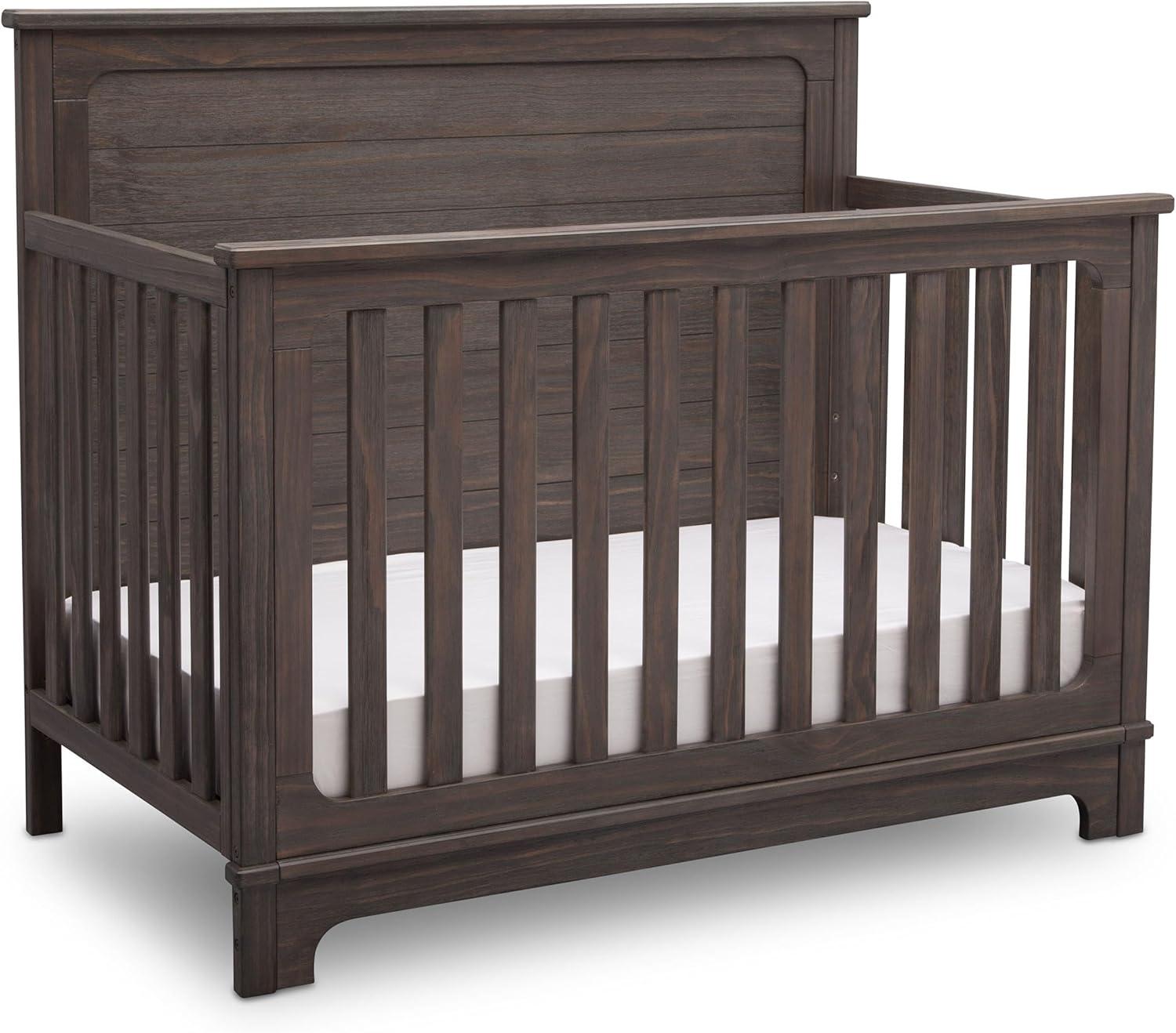 Simmons Kids' Slumbertime Monterey 4-in-1 Convertible Crib