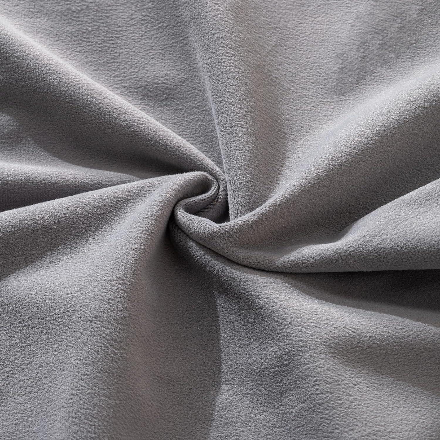 Fancy Homi 2 Packs Boho Decorative Throw Pillow Covers 18x18 Inch for Living Room Couch Bed Sofa, Rustic Modern Farmhouse Home Decor, Soft Corduroy Cream Square Cushion Case 45x45 cm