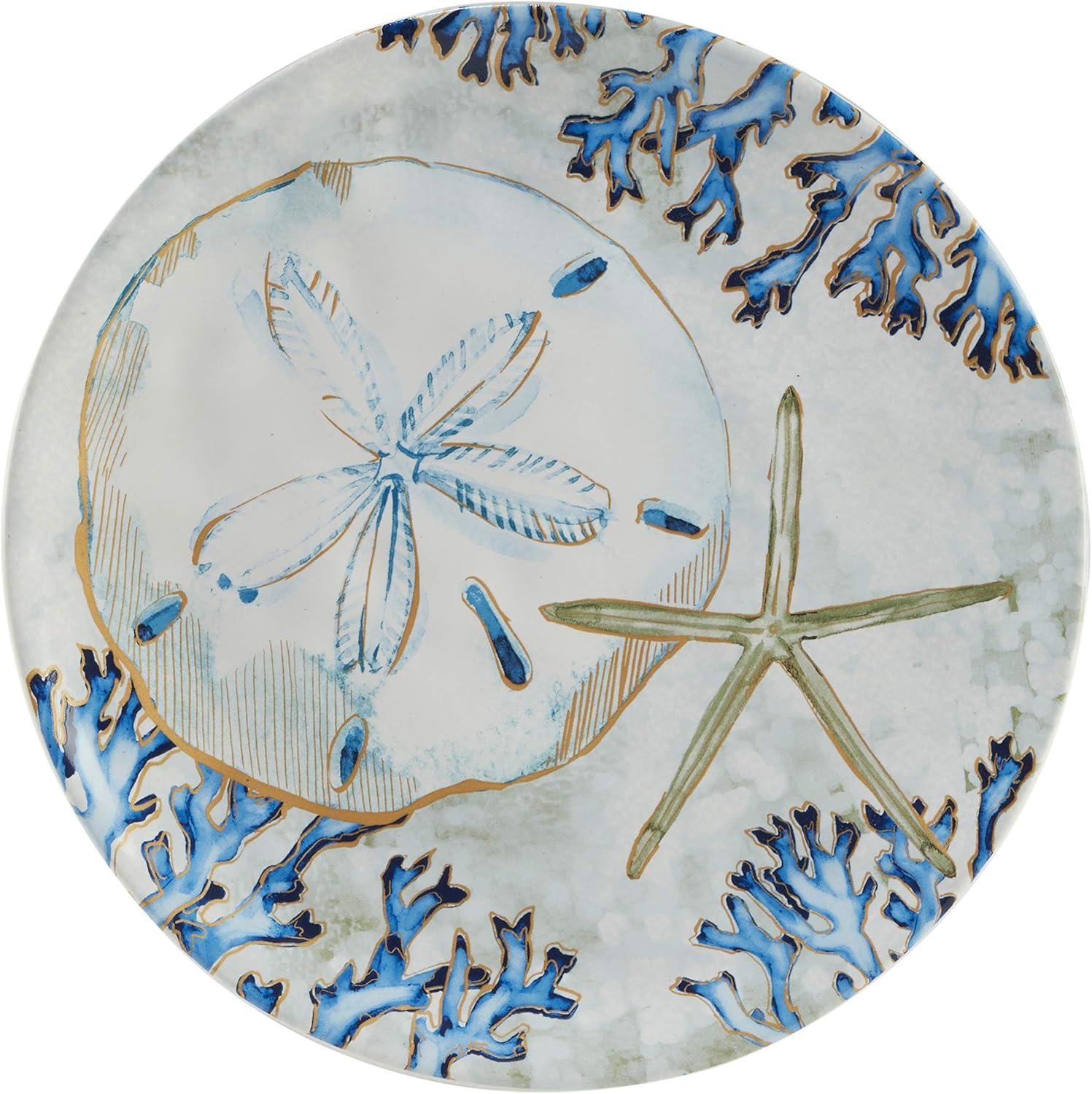 Certified International Playa Shells Set Of 4 Salad Plate