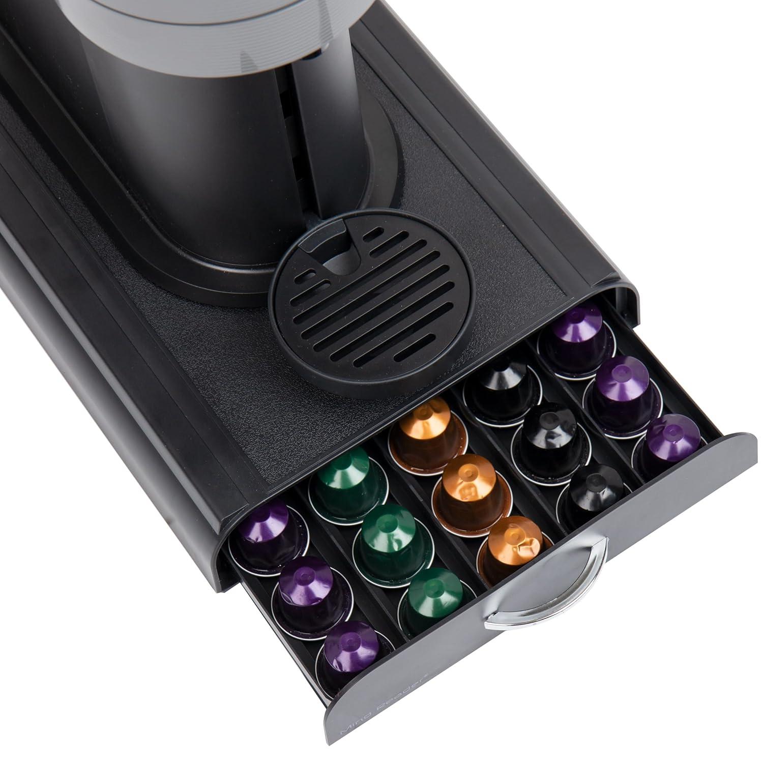Mind Reader Mind Reader Nespresso Compatible Capsule Drawer, Countertop Organizer, Coffee Pod Holder, Storage, 9.25"L x 15"W x 2"H