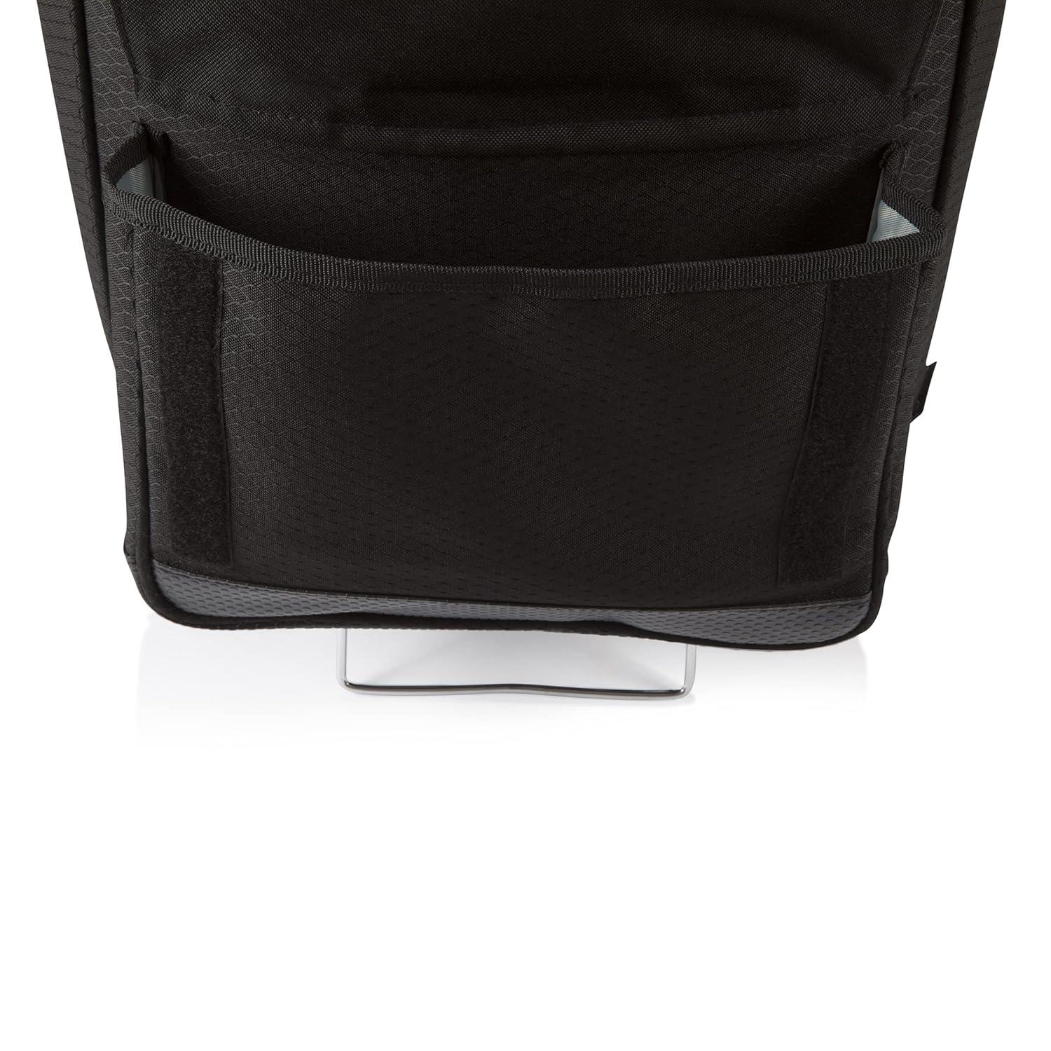 Arlmont & Co. Cellar 6-Bottle Wine Carrier & Cooler Tote with Trolley - Insulated Traveling Portable Wine Bag