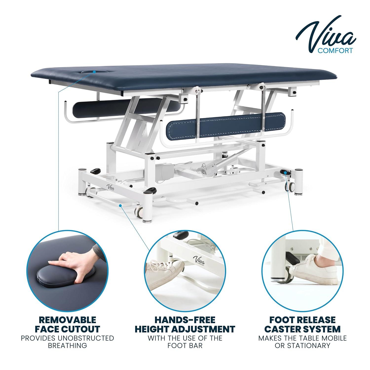 Viva Comfort Mat Patient Therapy Bariatric Table Bed Physician Exam Table