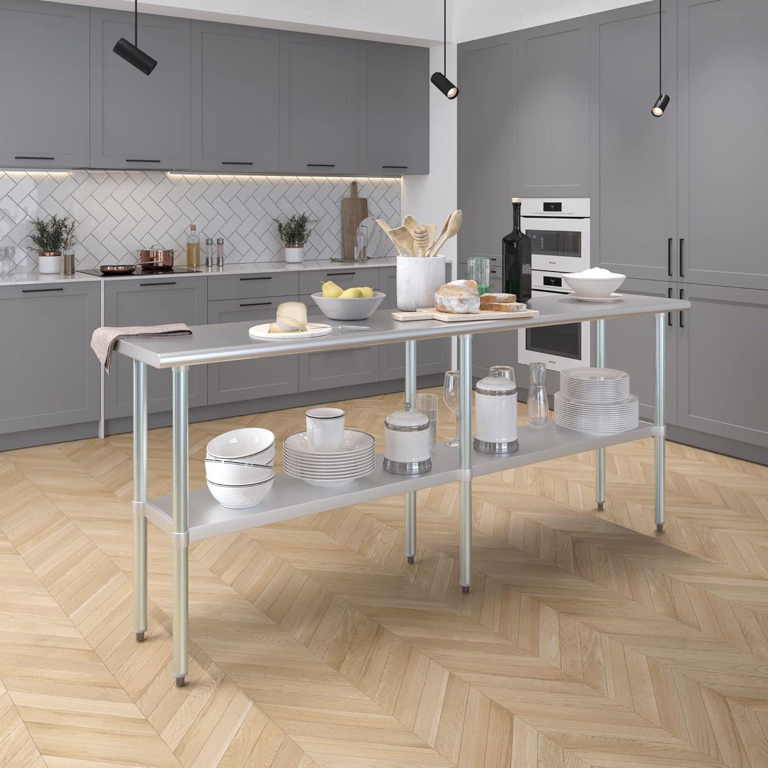 Amgood Amgood Stainless Steel 35'' H Work Table