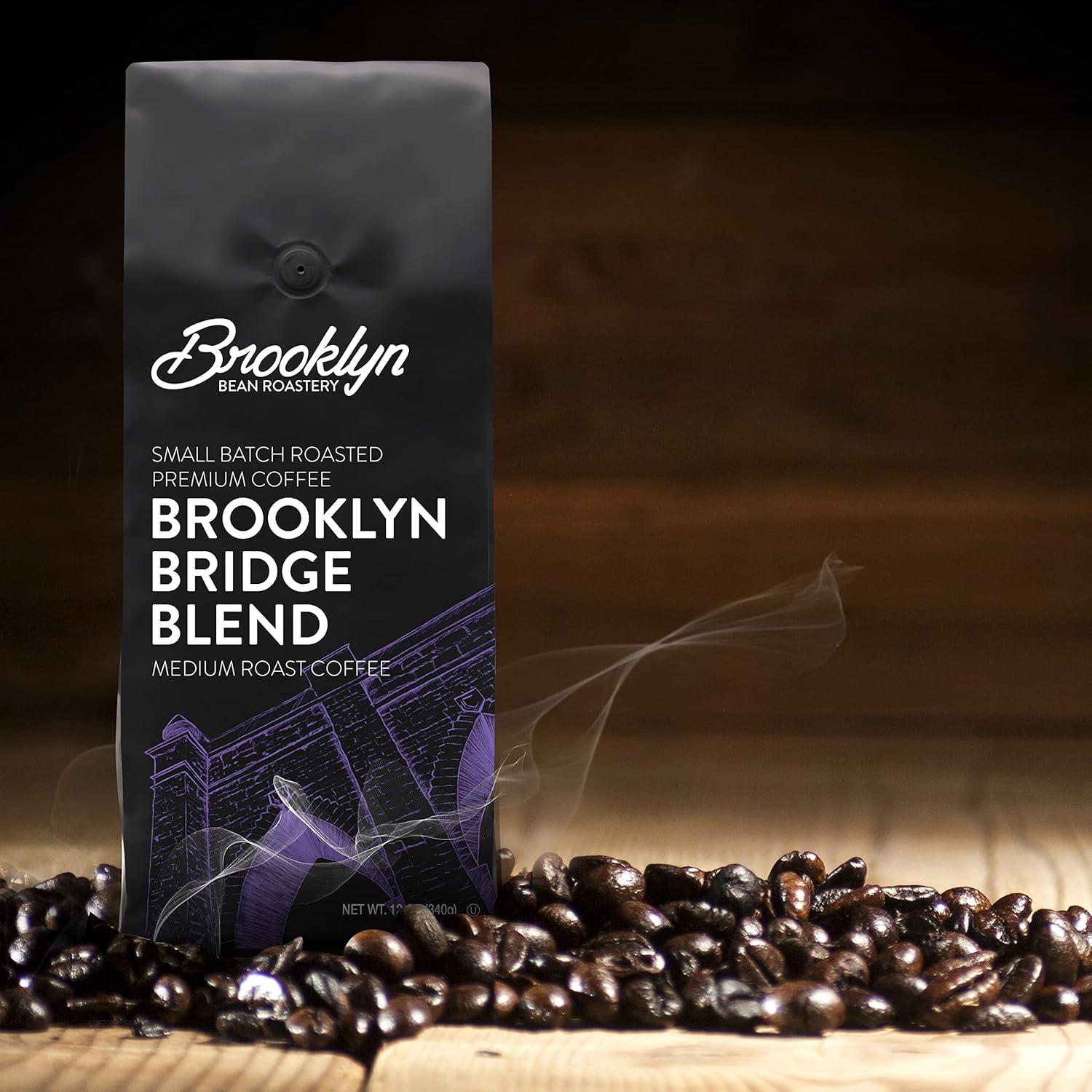 Brooklyn Beans Brooklyn Bridge, Medium Roast, 6 pack  (72 ounces total)