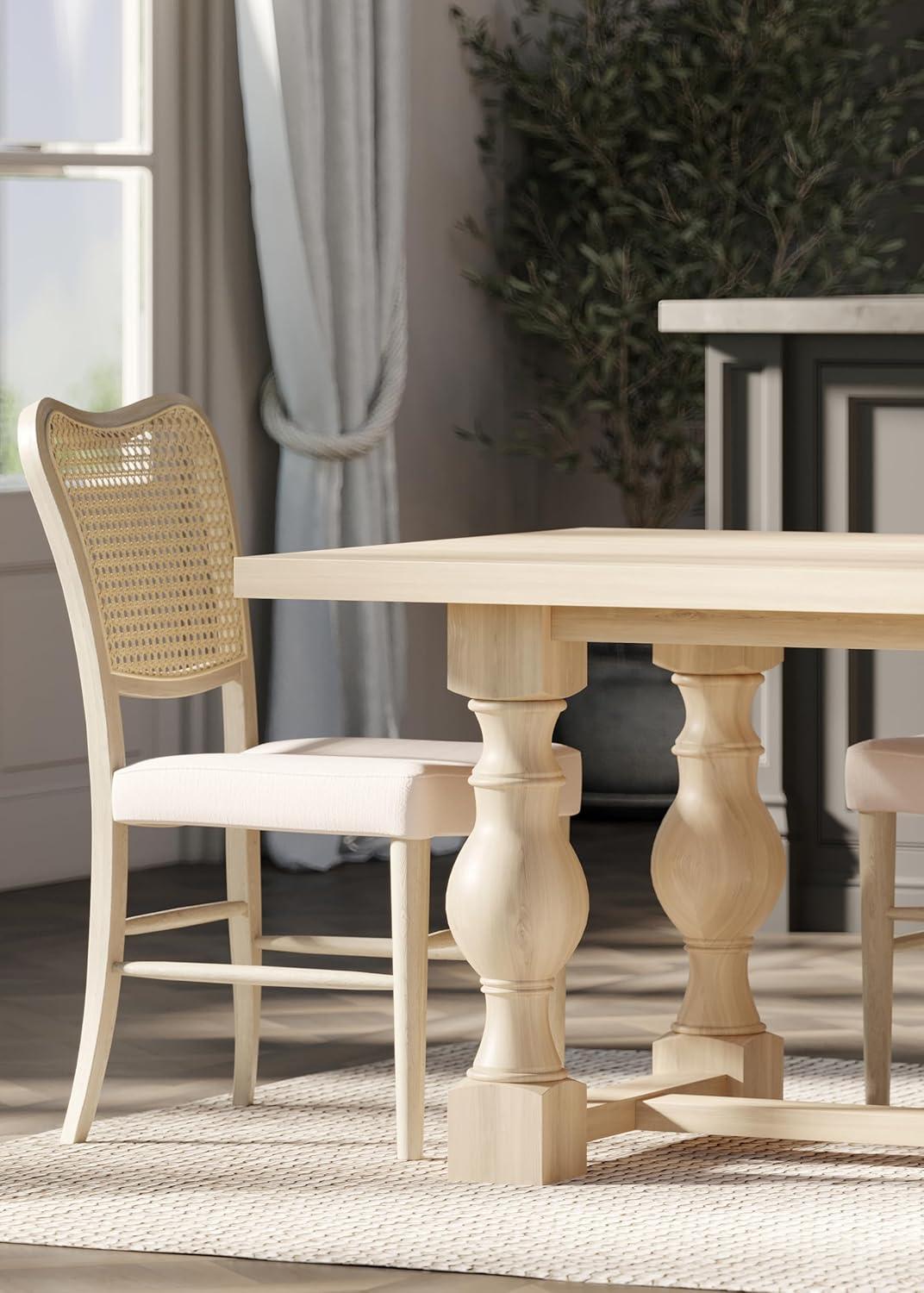 Maven Lane Maven Lane Vera Classical Wooden Dining Chair (Set of 2)