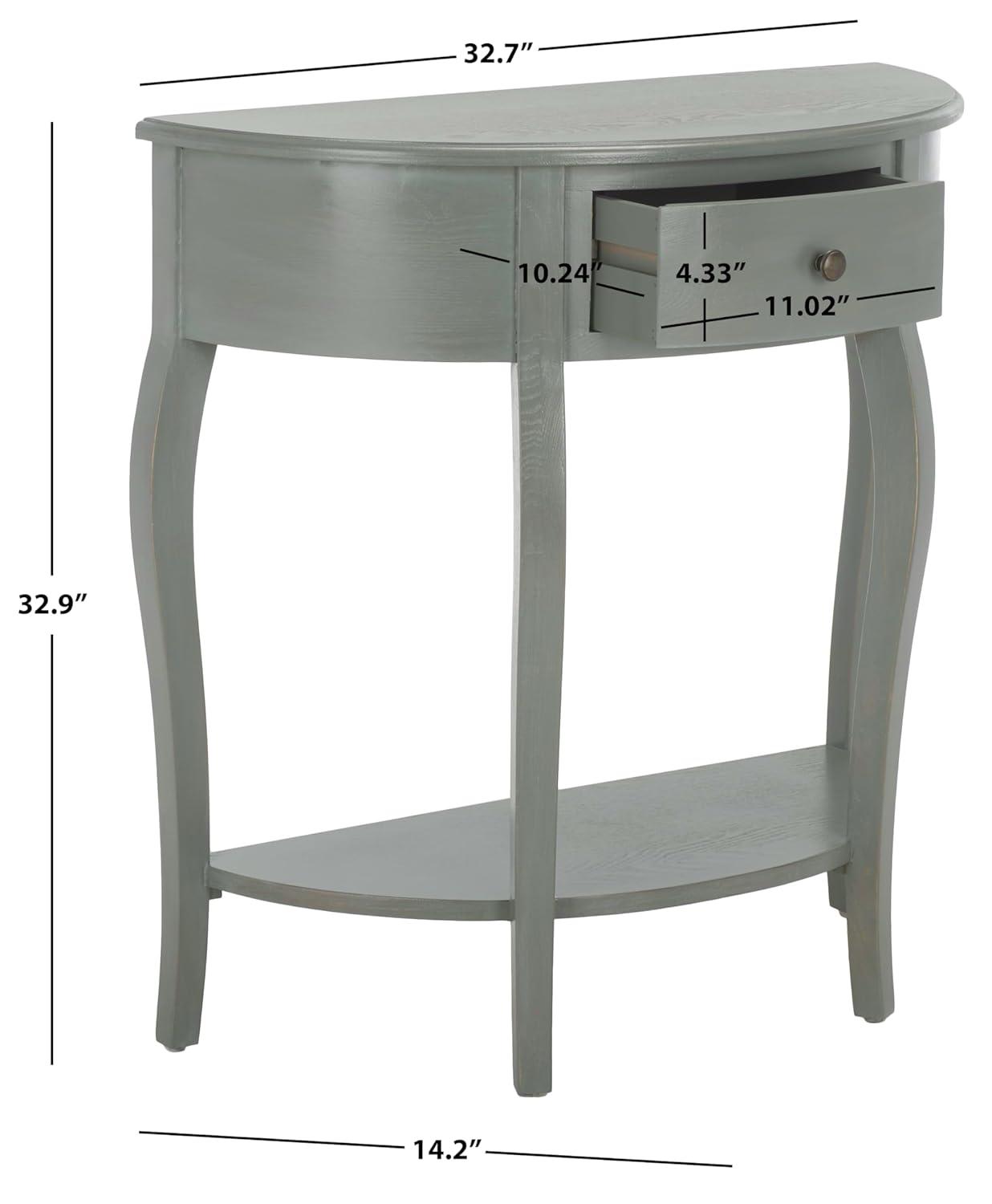 Jan Console - AMH6569A - Gray - Safavieh Couture