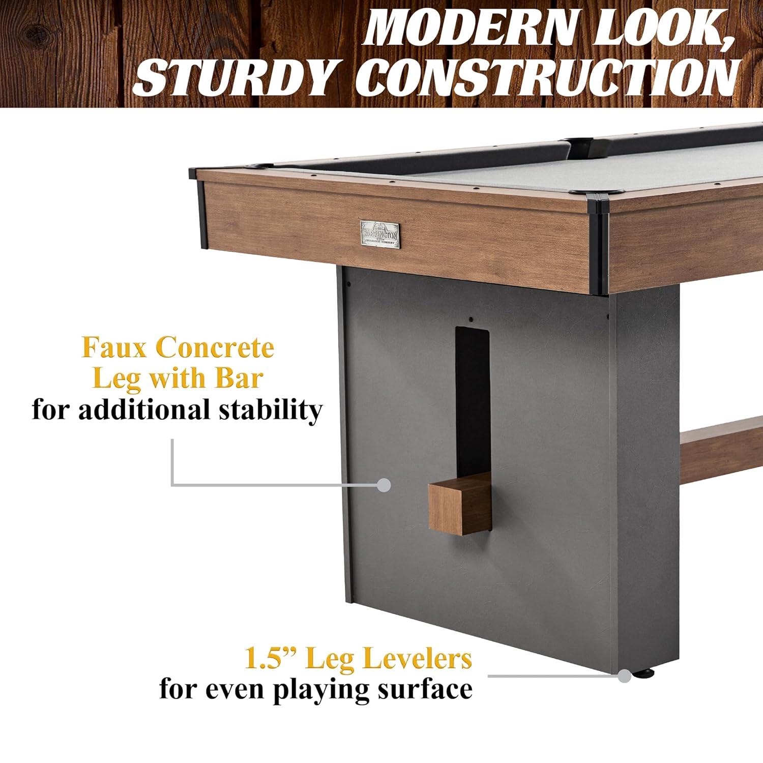 Barrington Billiards Company Barrington Billiards 5.5' Urban Drop Pocket Table with Accessories