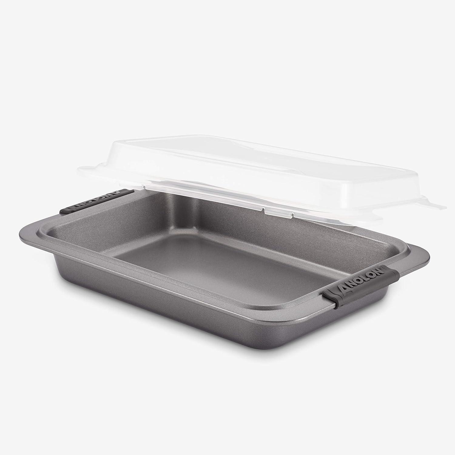 Anolon Anolon Advanced Nonstick Covered Cake Pan with Grips