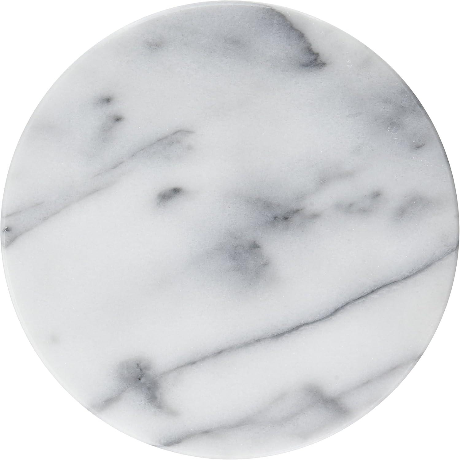 Evco International Creative Home R Marble Trivet, White