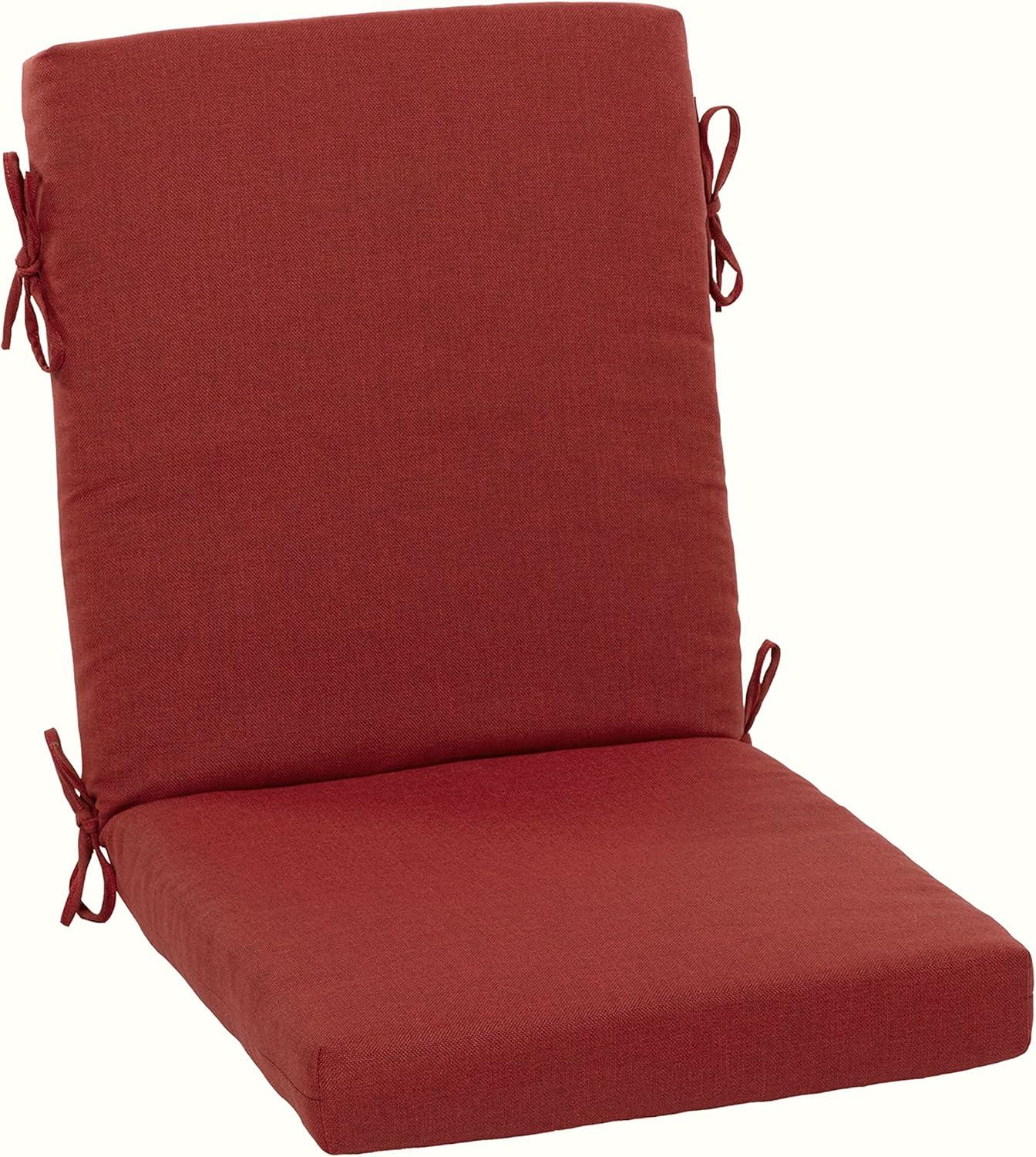 Arden Oceantex Outdoor Chair Cushion 20 x 20, Nautical Red