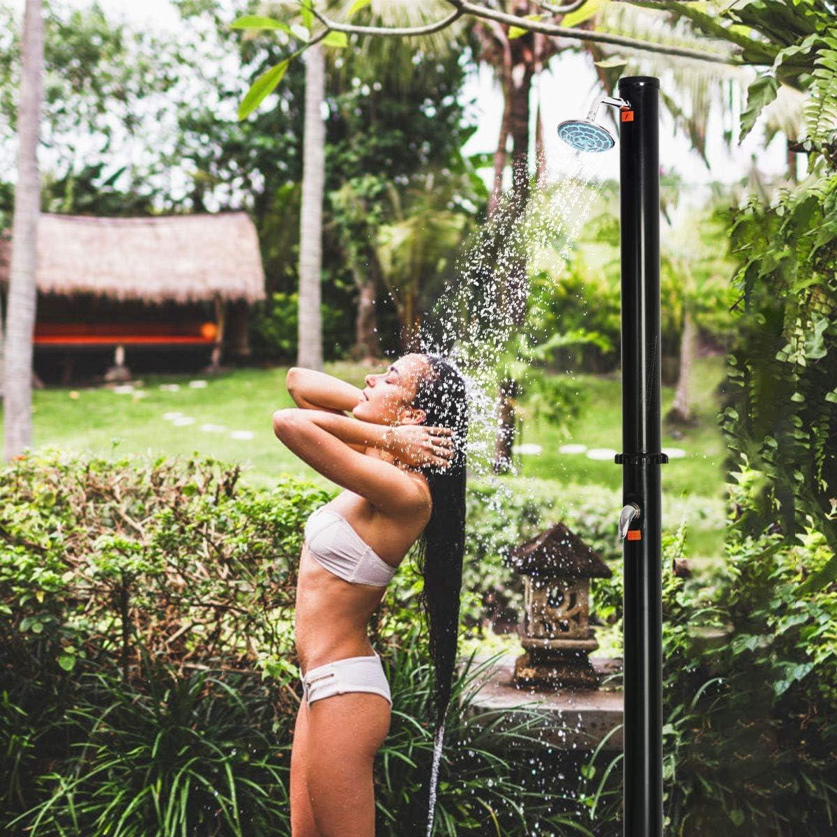 Costway Poolside Free Standing Outdoor Shower
