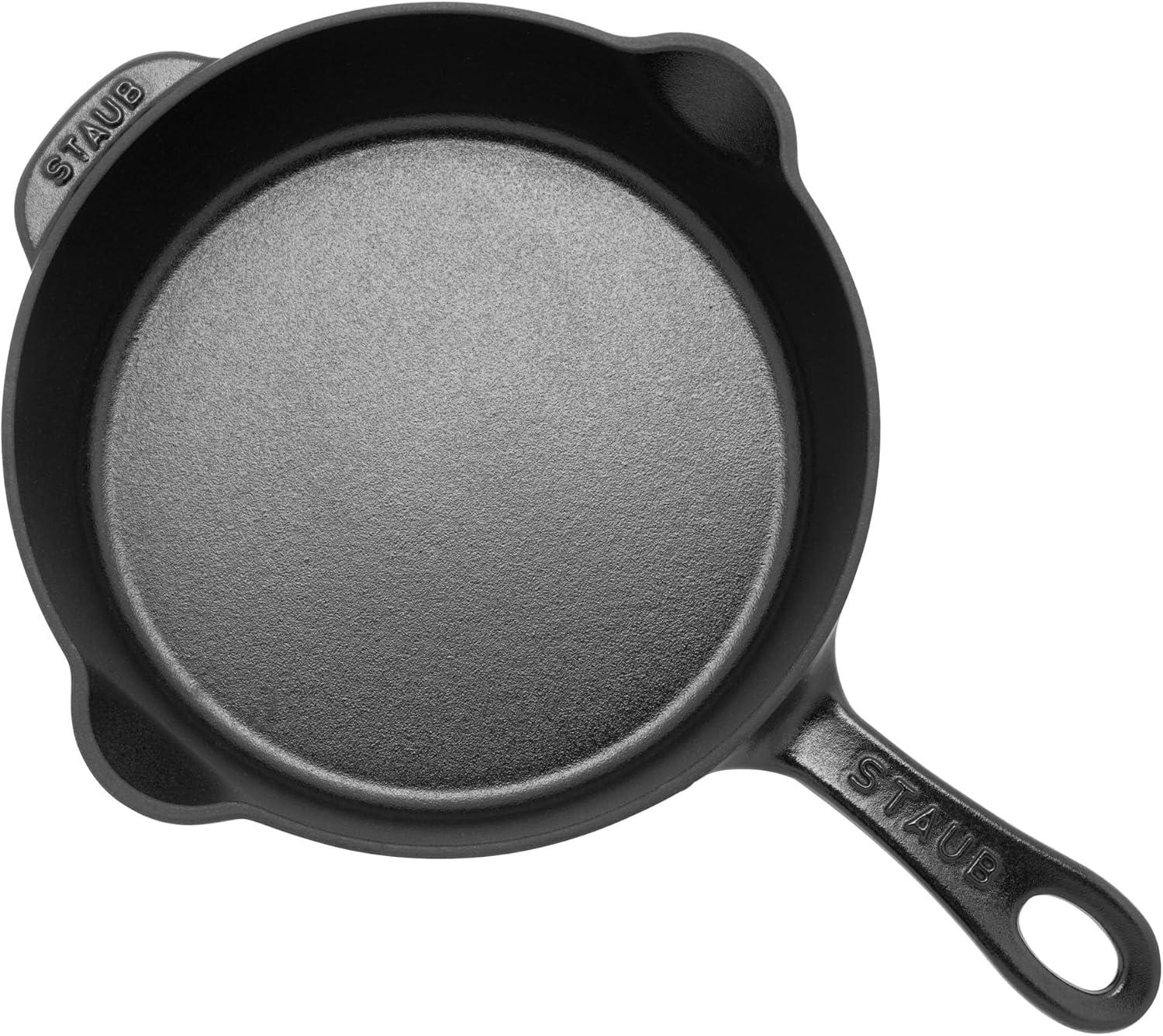 Staub Pans Cast Iron Traditional Deep Frypan