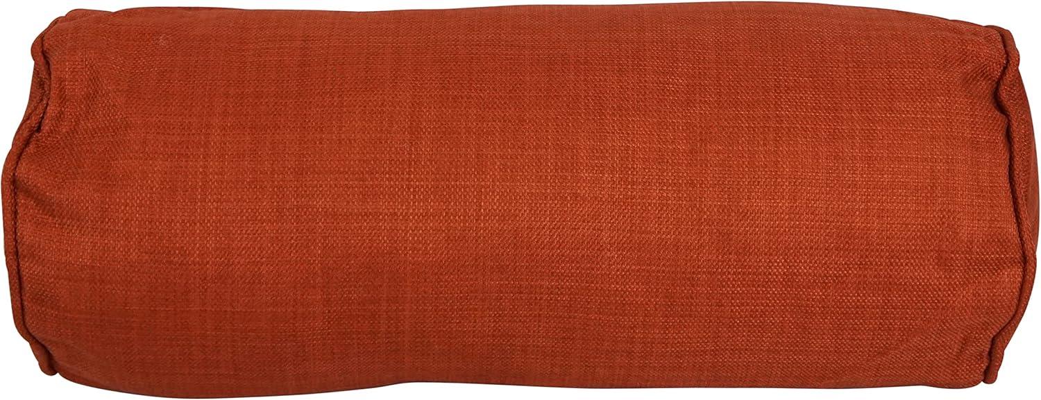 Blazing Needles Outdoor Throw Pillows Paprika