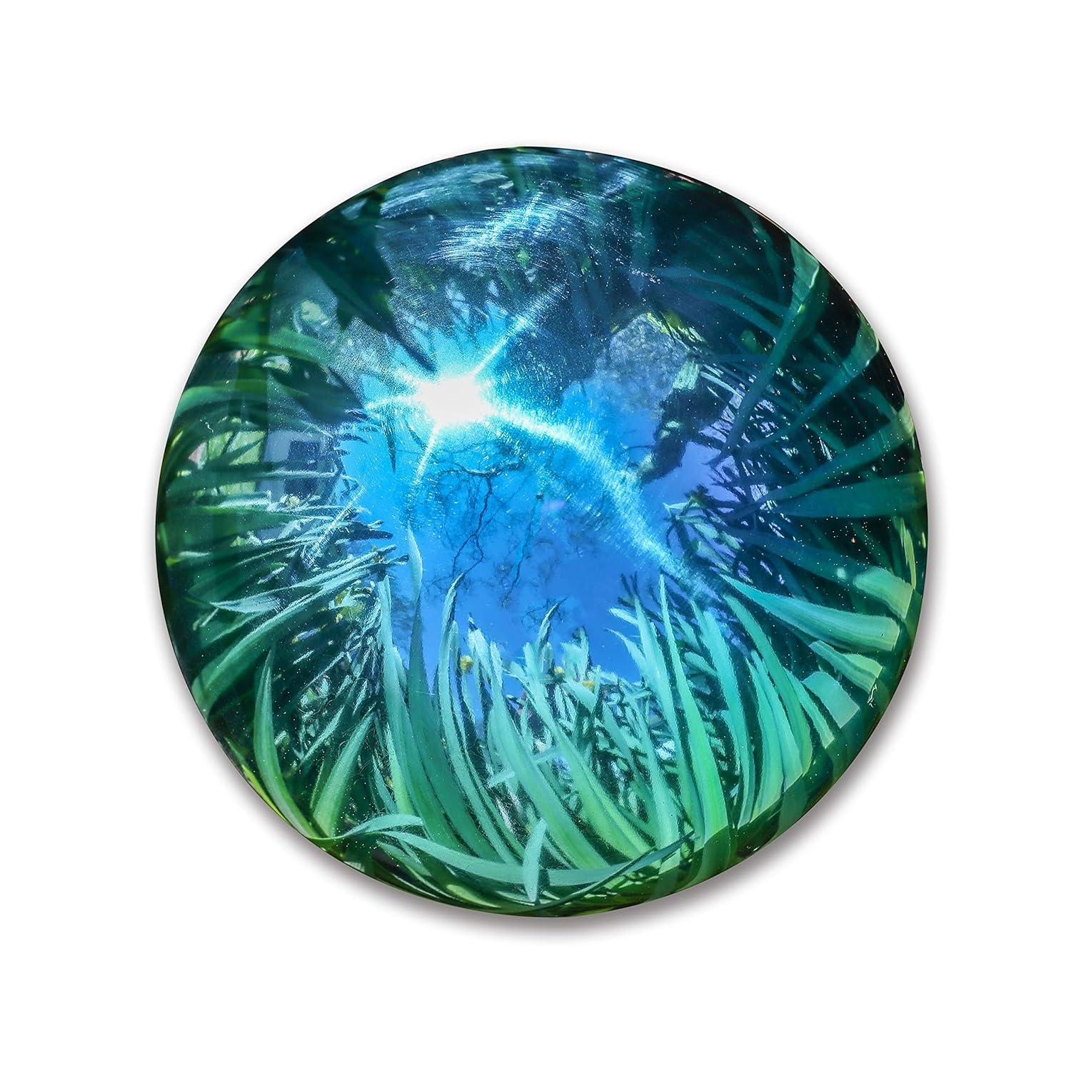 The Holiday Aisle® Champlain Metal Abstract Gazing Ball