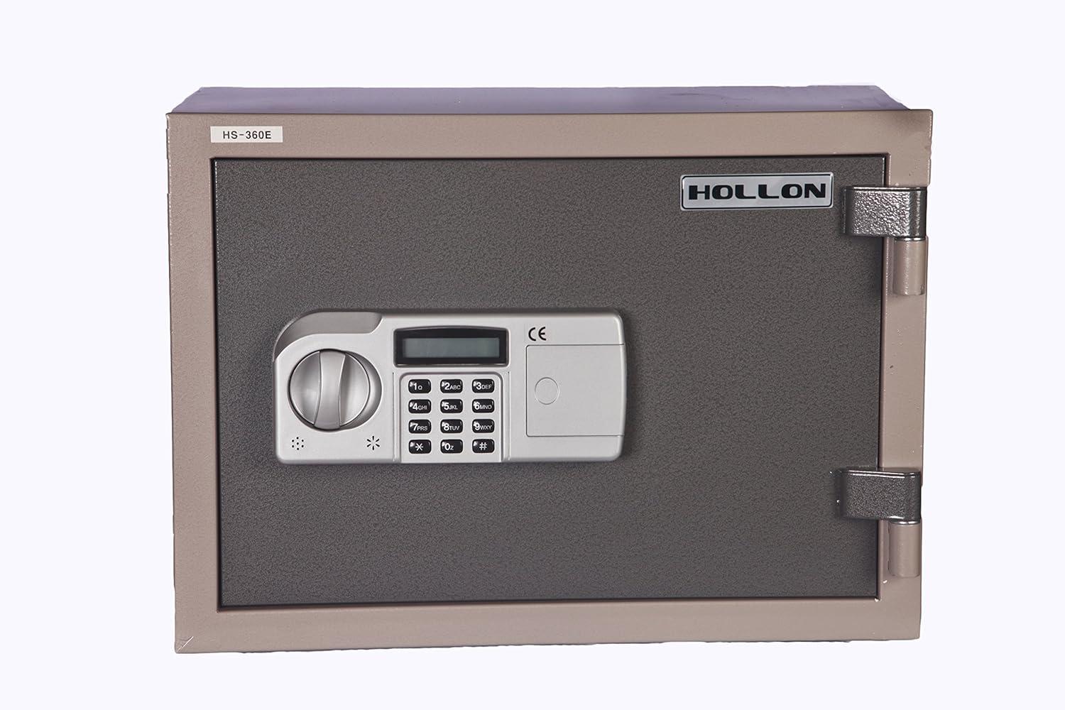 White Steel 2-Hour Fireproof Electronic Home Safe