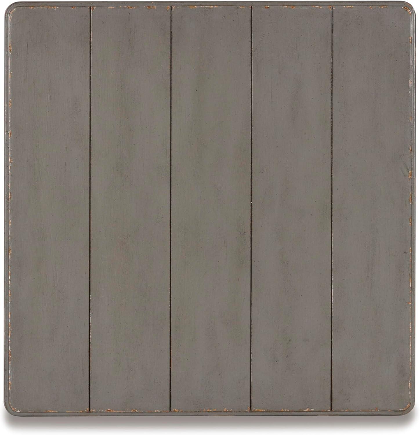 Signature Design by Ashley Traditional Charina End Table, Antique Gray