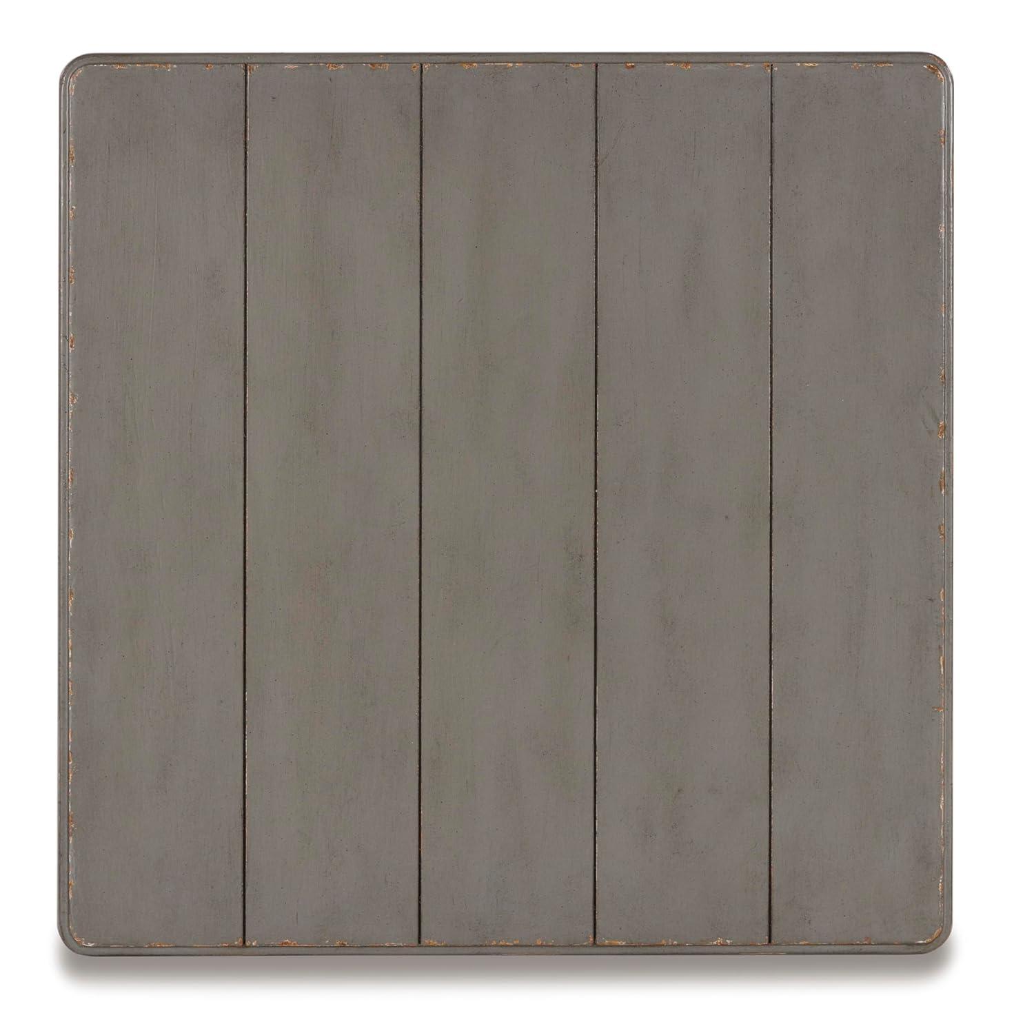 Signature Design by Ashley Traditional Charina End Table, Antique Gray