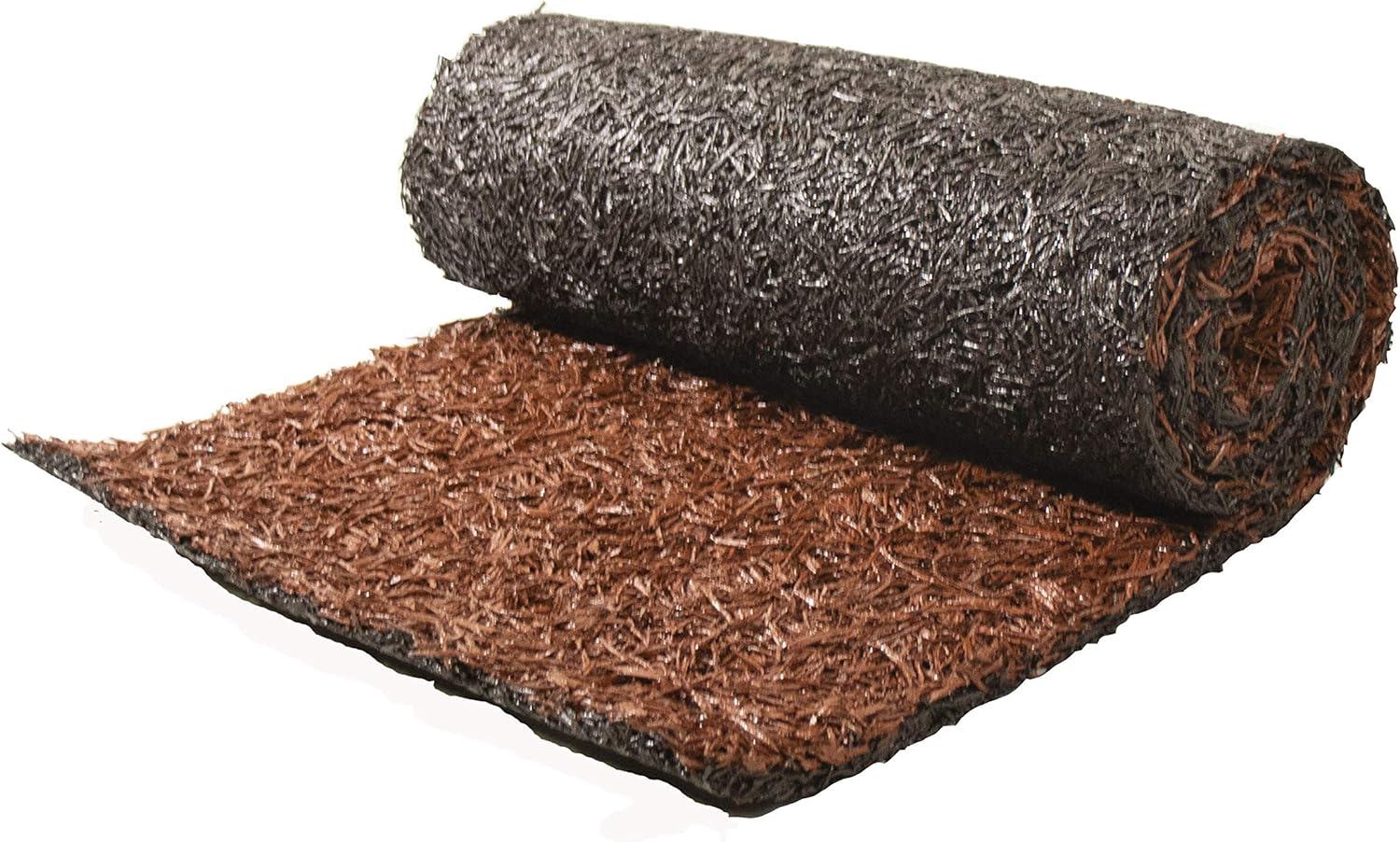 Backyard Expressions Reversible Rubber Mulch Pathway, 72" x 24" x 2/3" , Brown or Red