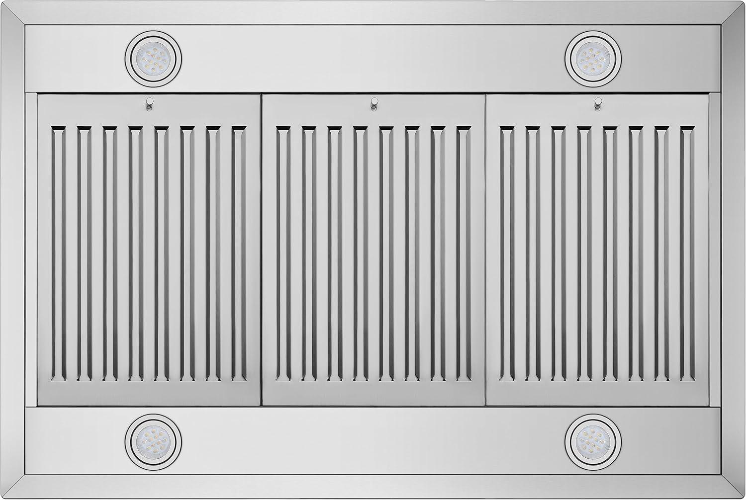 Blue Ocean 30" Stainless Steel 760 CFM Convertible Island Range Hood