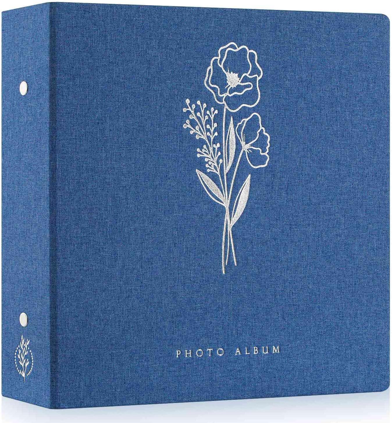 BEACHWATER POOL & SPA, LLC Photo Album 4X6 1000 Pockets, Extra Large Capacity Linen Cover Picture Albums Holds 1000 Horizontal And Vertical Photos