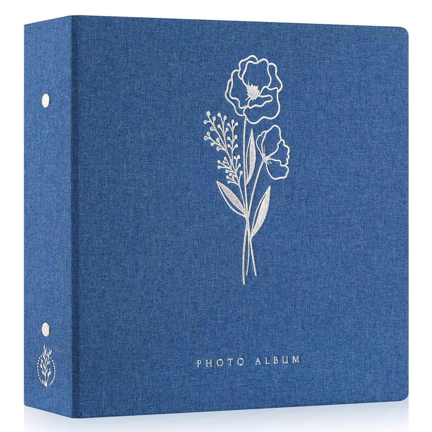 BEACHWATER POOL & SPA, LLC Photo Album 4X6 1000 Pockets, Extra Large Capacity Linen Cover Picture Albums Holds 1000 Horizontal And Vertical Photos