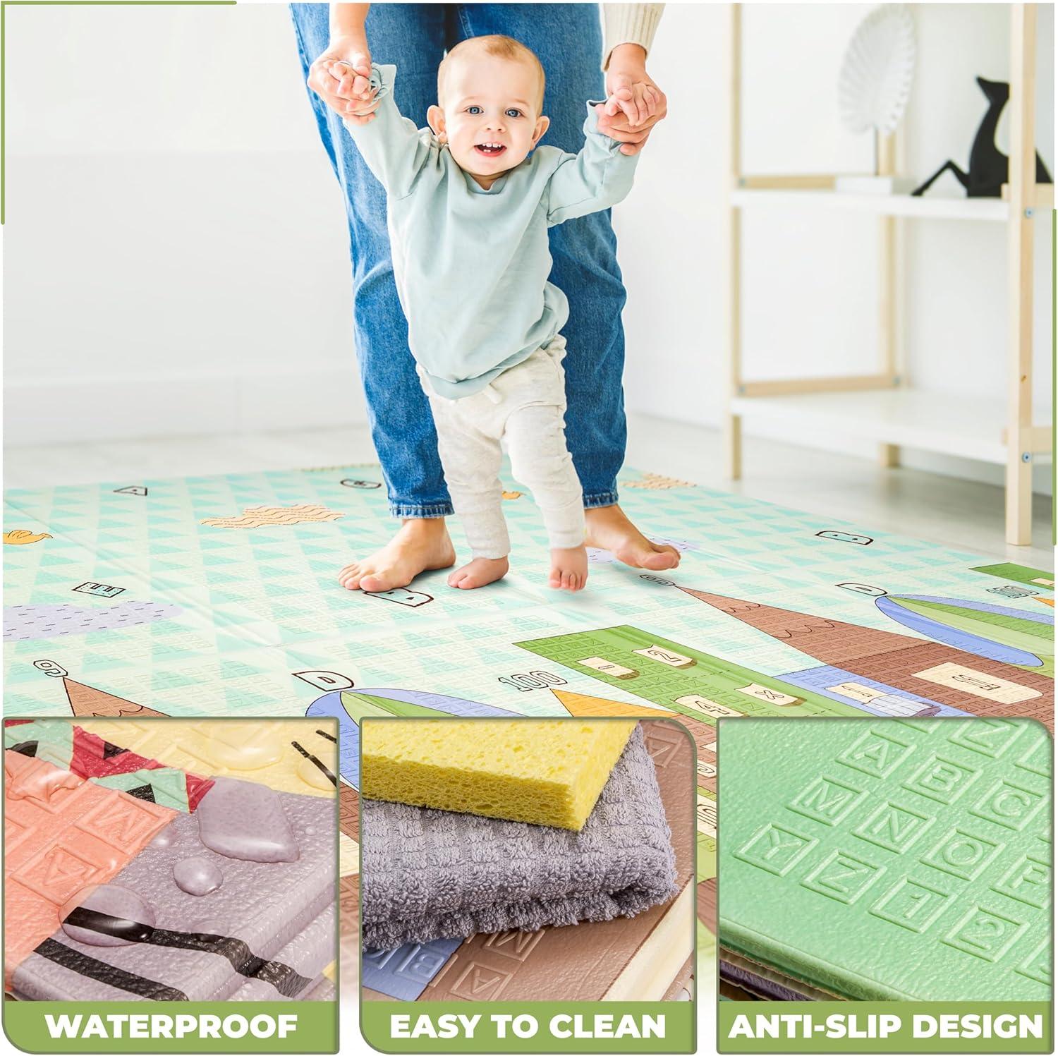 Sorbus Sorbus 78" Charming Neighborhood Kids Foam Mat
