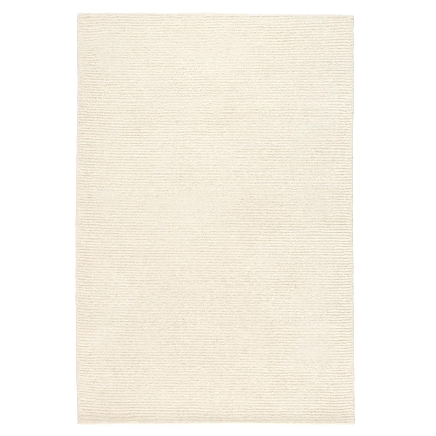 Town & Country Luxe Rita Ribbed Textured Handcrafted Area Rug Taupe/Ivory