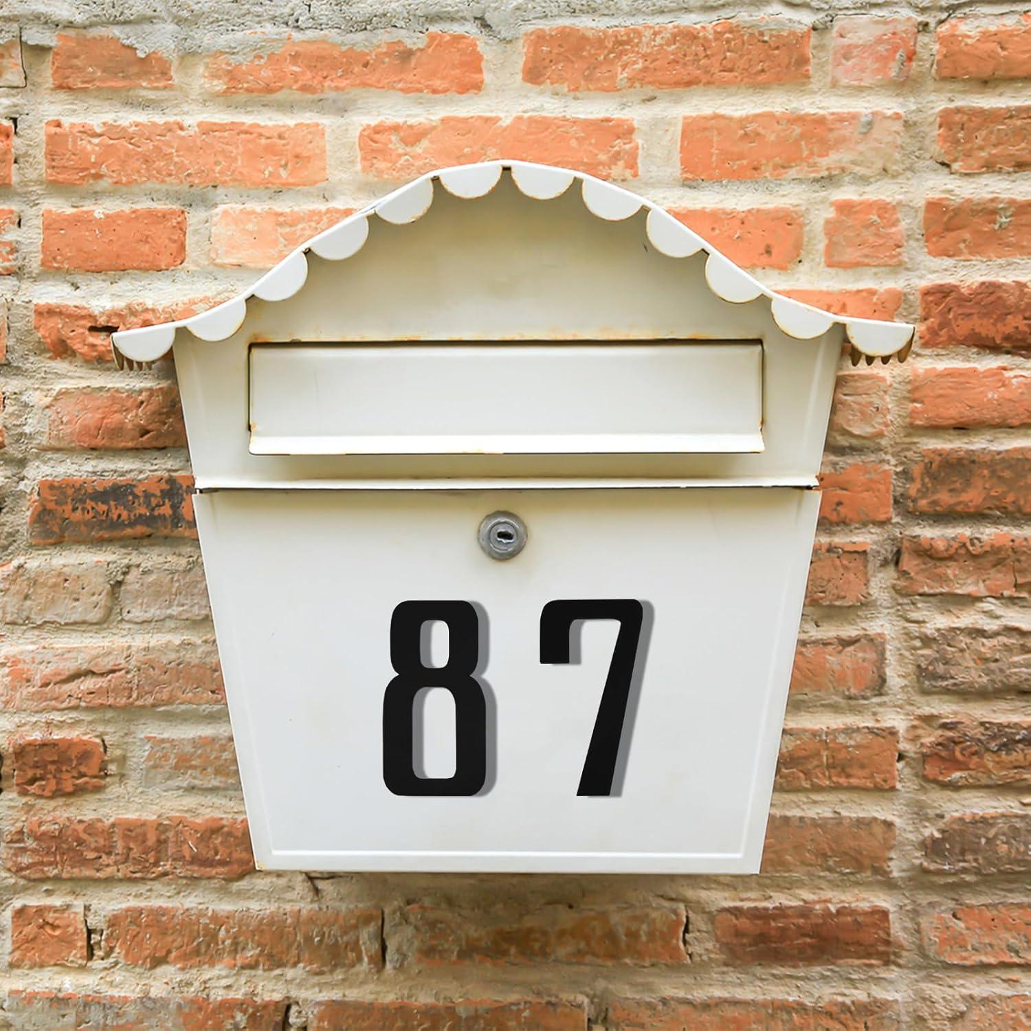 ModernStainlessHardware 6'' H Stainless Steel House Number