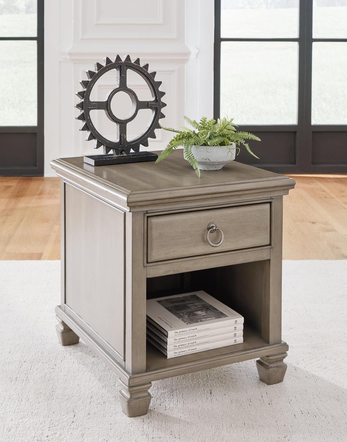 Sharrona End Table with Storage