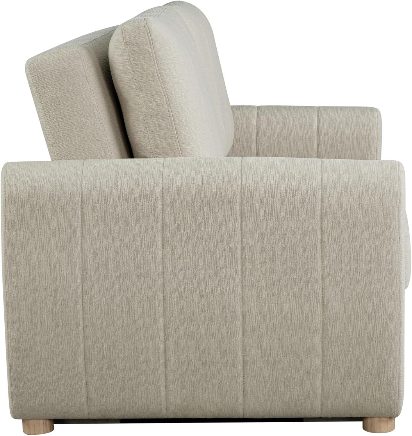 Serta Lowry 66.5" Full-Size Upholstered Convertible Sleeper Loveseat