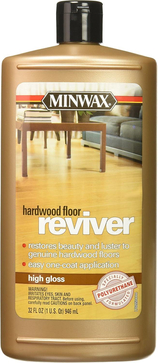 Minwax 609504444 32 Oz High Gloss Reviver Hardwood Floor Restorer