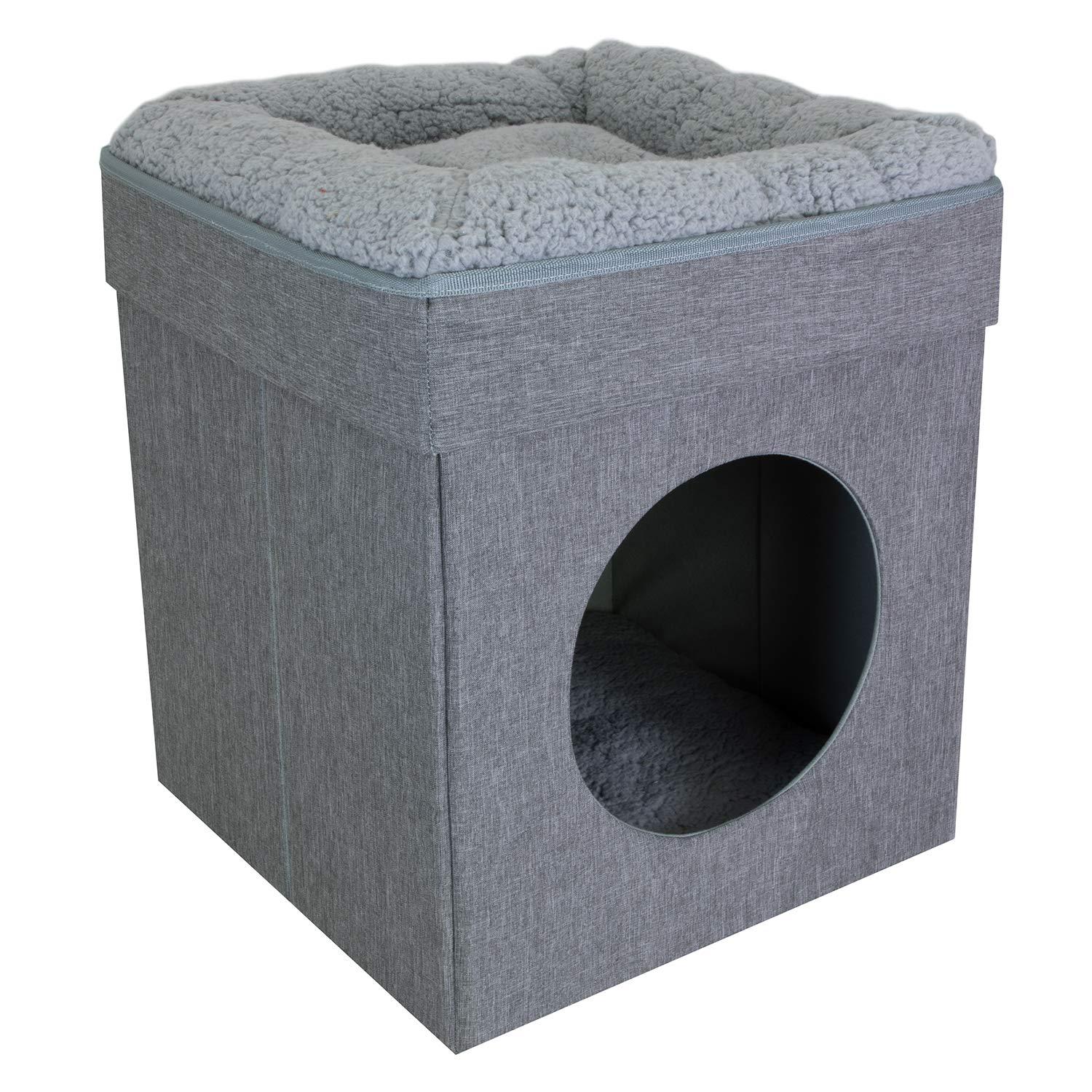Kitty City Folding Cat Bed (Gray)